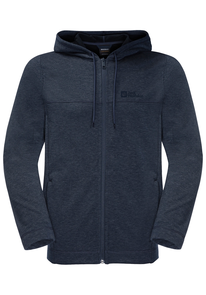 Jack Wolfskin Fleecejacke »WALDSEE HOODED JKT M«, mit Kapuze