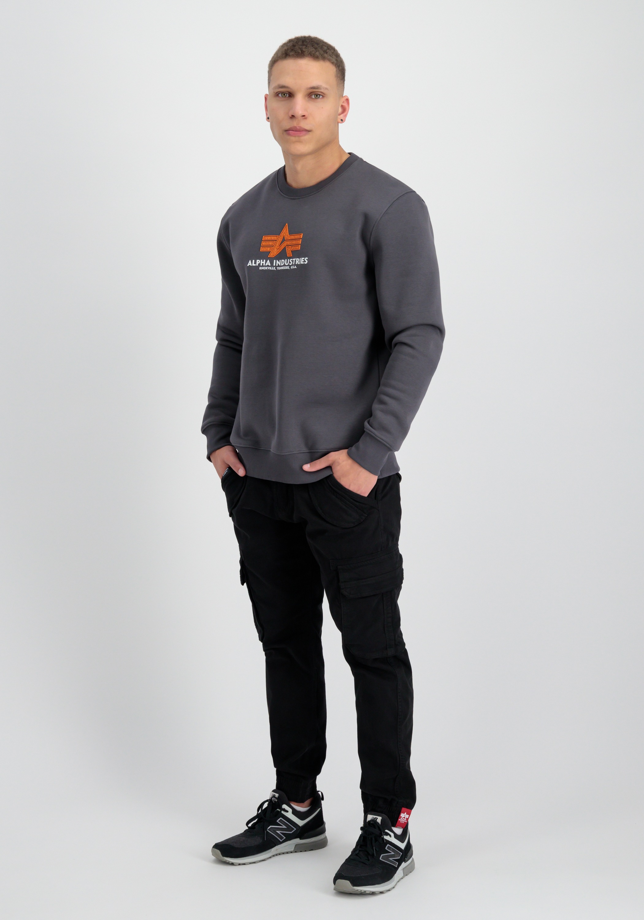 Alpha Industries Sweater »Alpha Industries Men - Sweatshirts Basic Sweatshirt Rubber ML«