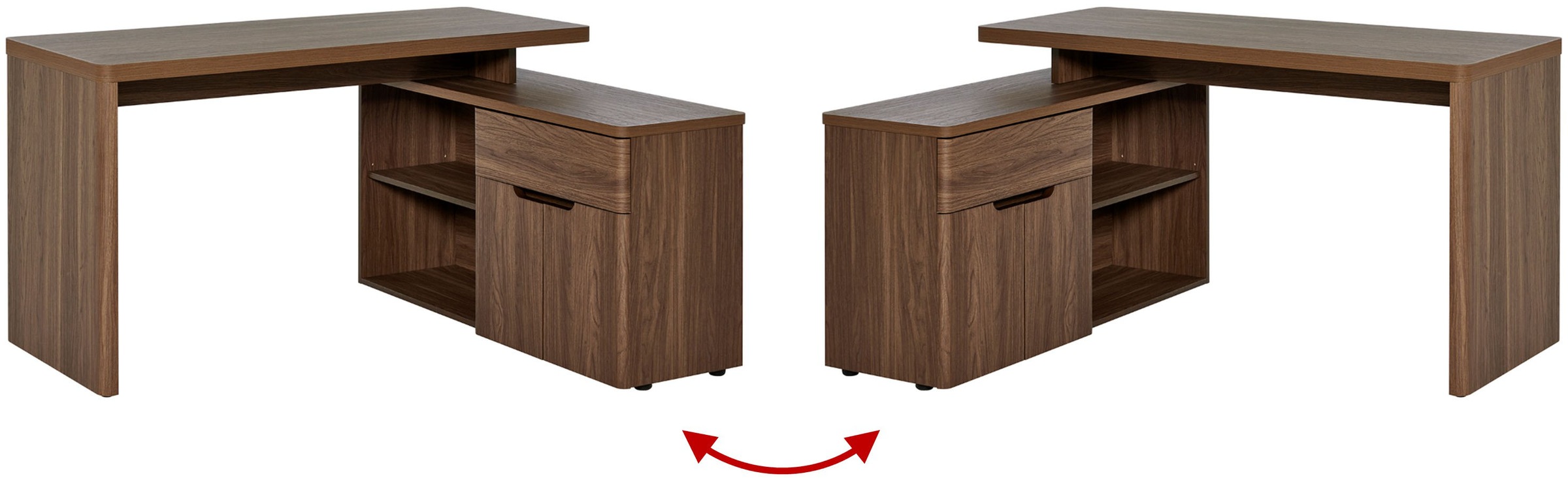 Jahnke Eckschreibtisch »CU-LIBRE 150 E« 1 Stk. tlg.