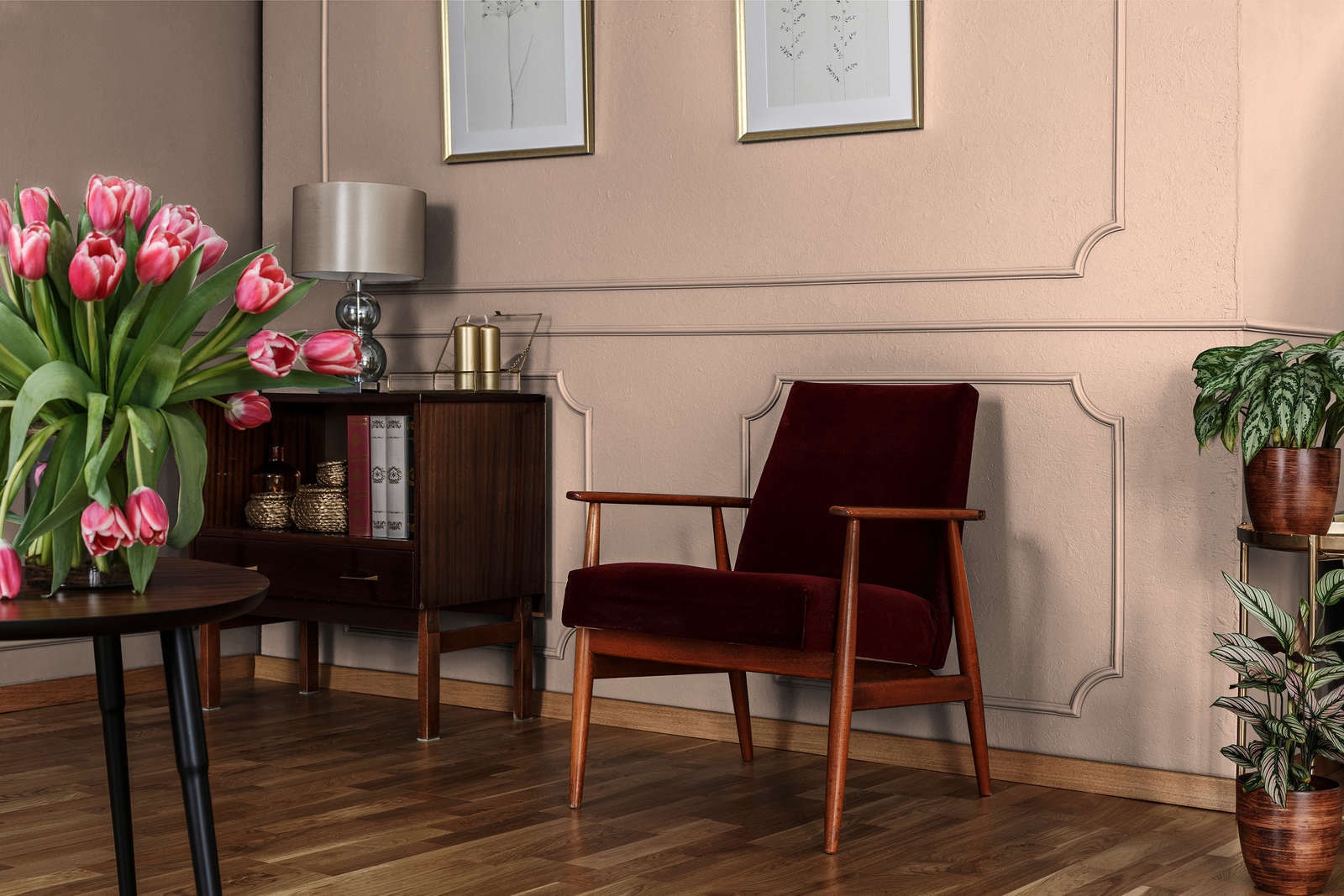 A.S. Création »Premium Innenwandfarbe PURO Tuchmatt diverse apricot« ideal für Wohnzimmer, Schlafzimmer, Flur und Küche, Farbwelt Apricot