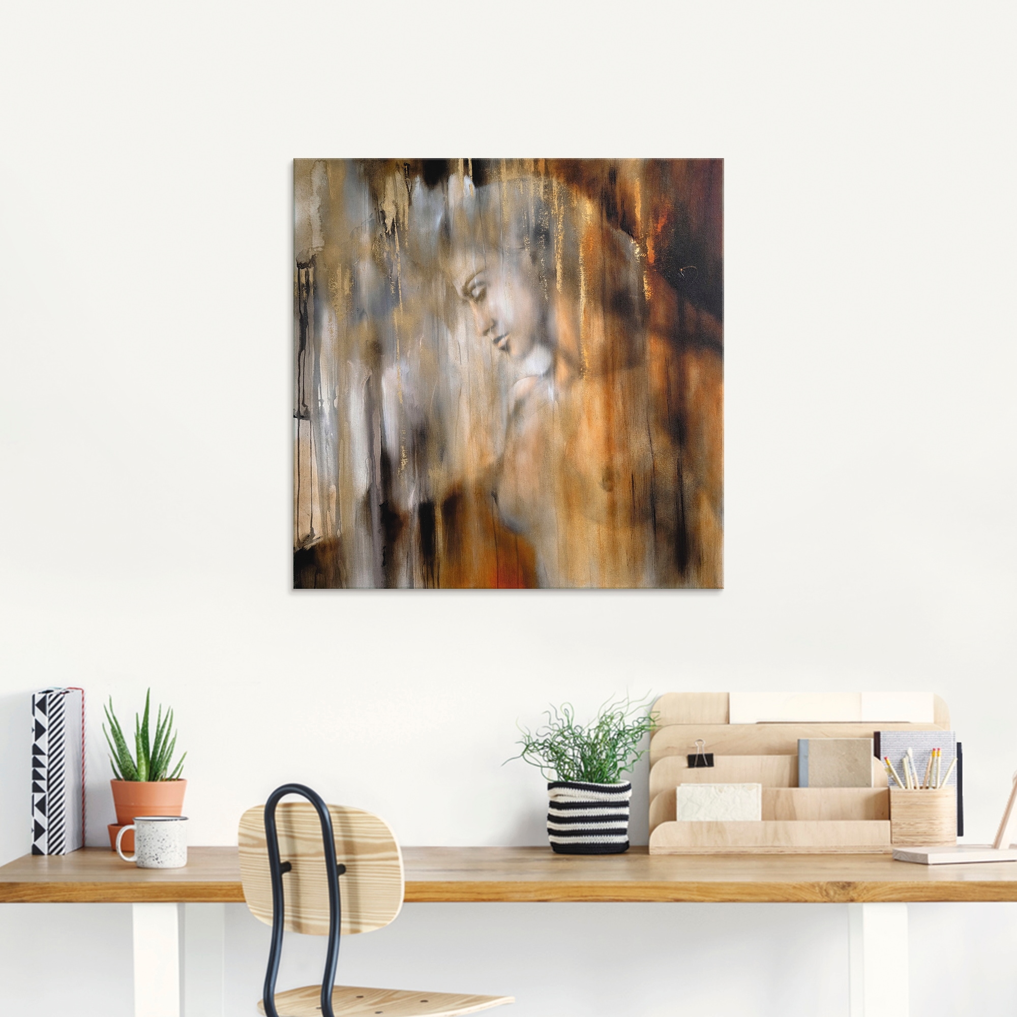 Artland Glasbild »Vera« Frau 1 Stk. tlg. in verschiedenen Größen