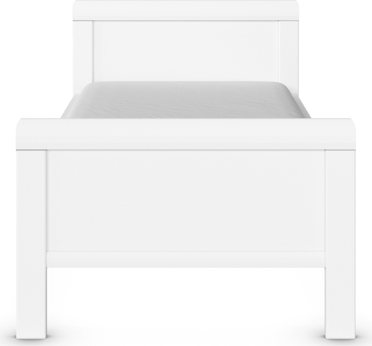 rauch Bett »Bett Einzelbett Stollenbett EVELYN«, in Komforthöhe aus Holzwerkstoff in elegantem Stil MADE IN GERMANY