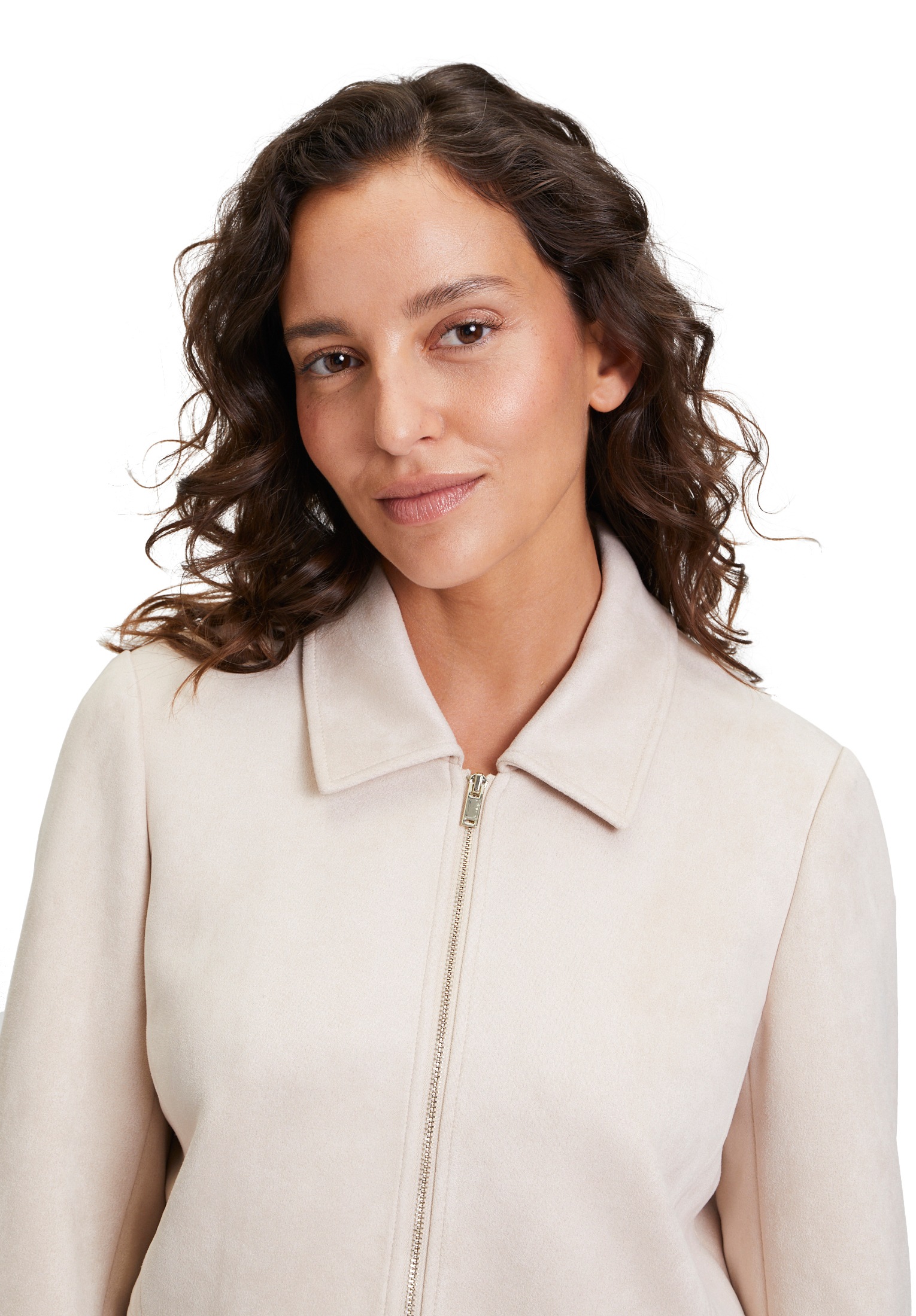 Betty&Co Jackenblazer »Casual-Jacke mit Kragen«
