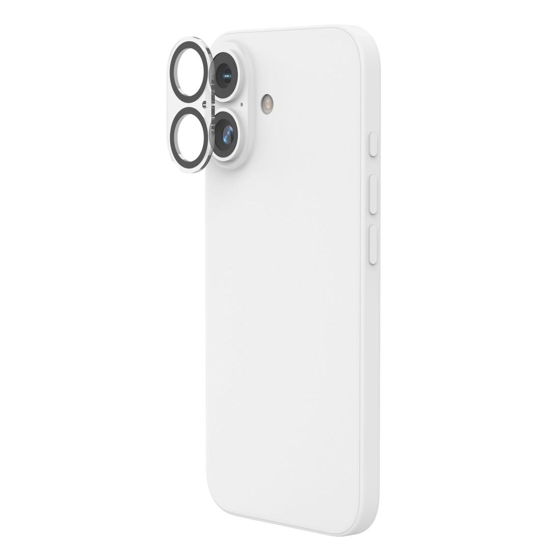 Hama Kameraschutzglas »Kameraschutz für iPhone 16/16 Plus (Panzerglas Handykamera, 9H)« für iPhone 16/16 Plus