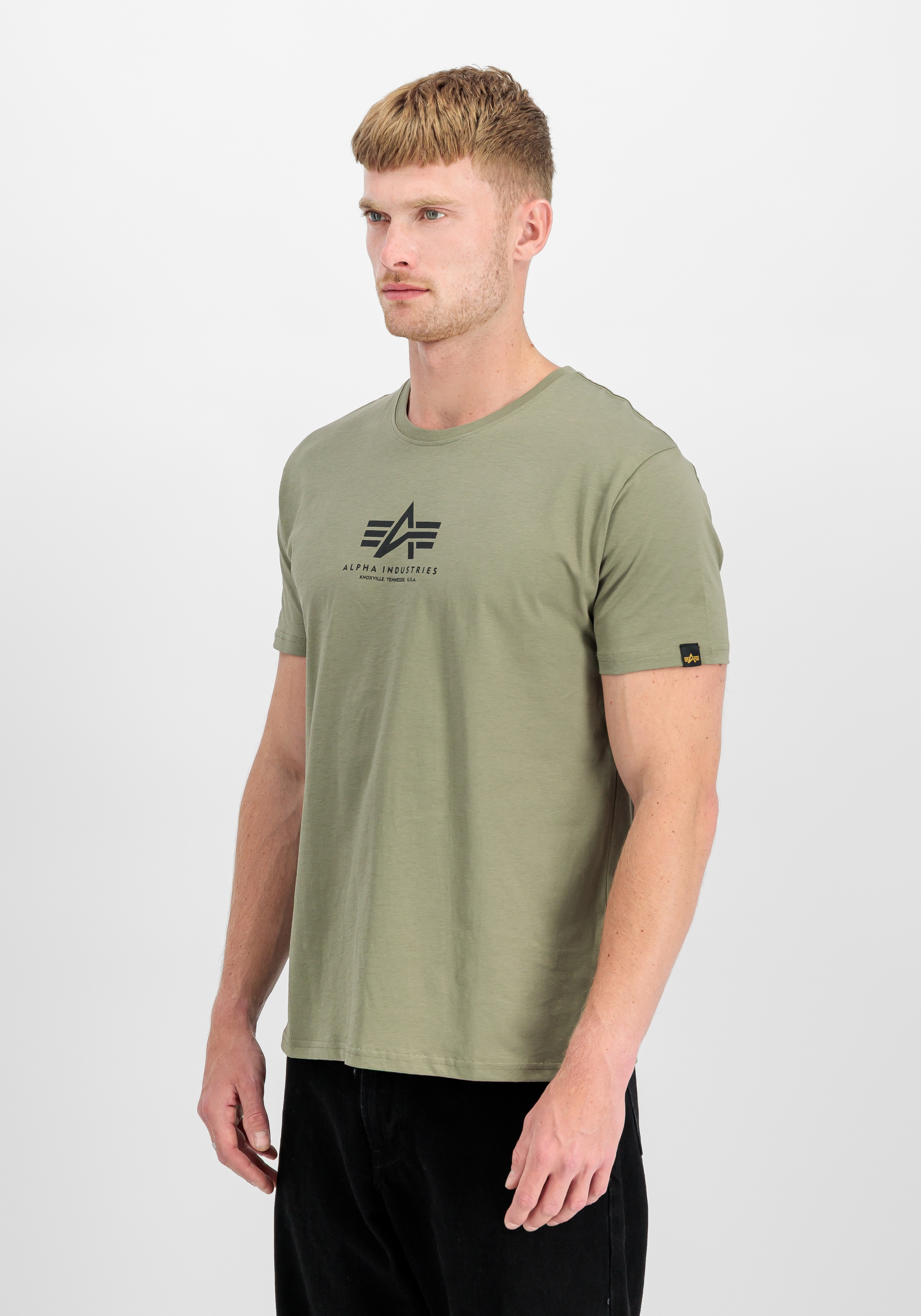 Alpha Industries T-Shirt »Alpha Industries Men - T-Shirts Basic T-Shirt ML«