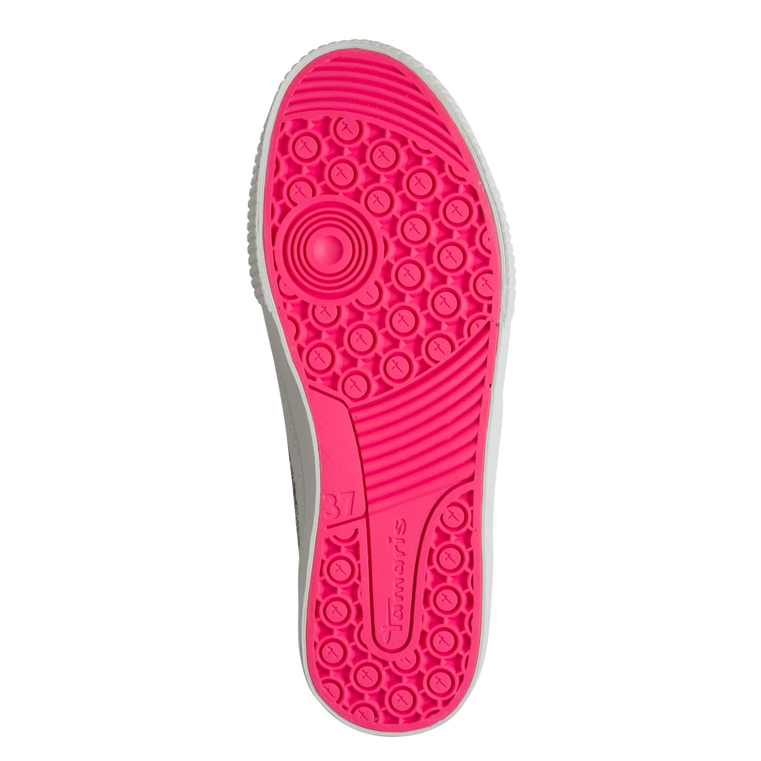 Tamaris Plateausneaker  , Freizeitschuh, Halbschuh, Schnürer mit Kontrastbesätzen und Glitzer