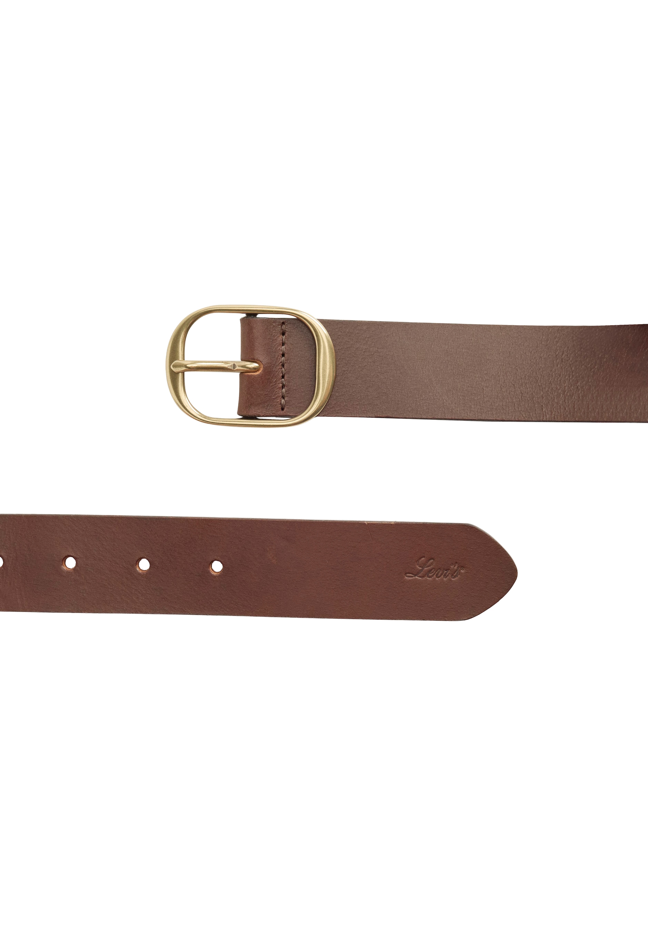 Levi's® Ledergürtel mit Logoprägung