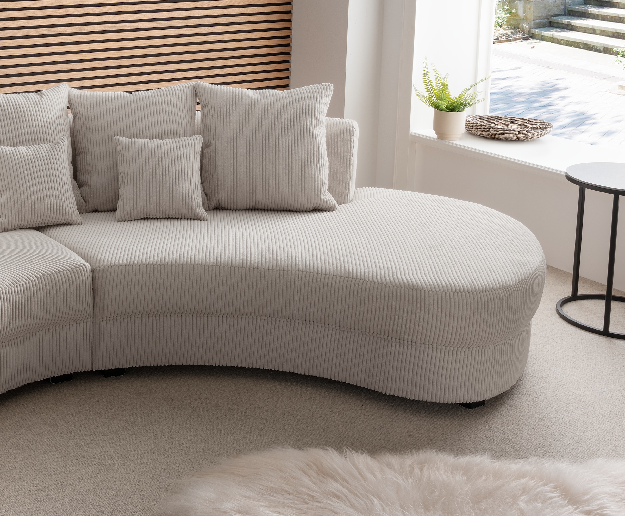 INOSIGN Ecksofa »Limoncello organische Formensprache, OTTOs Choice, L-Form«, ergonomische Form