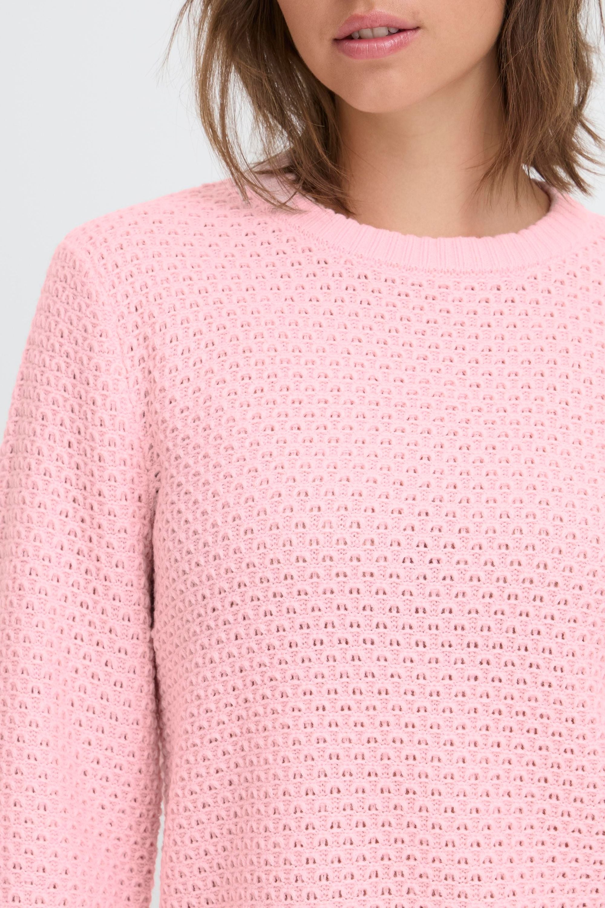 OXMO Strickfleece-Pullover »Strickpullover OXBMMNELLY JUMPER«