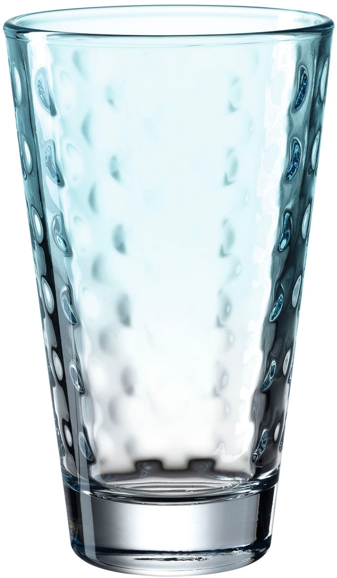 LEONARDO Longdrinkglas »OPTIC«, (Set, 6 tlg.), 300 ml, 6-teilig
