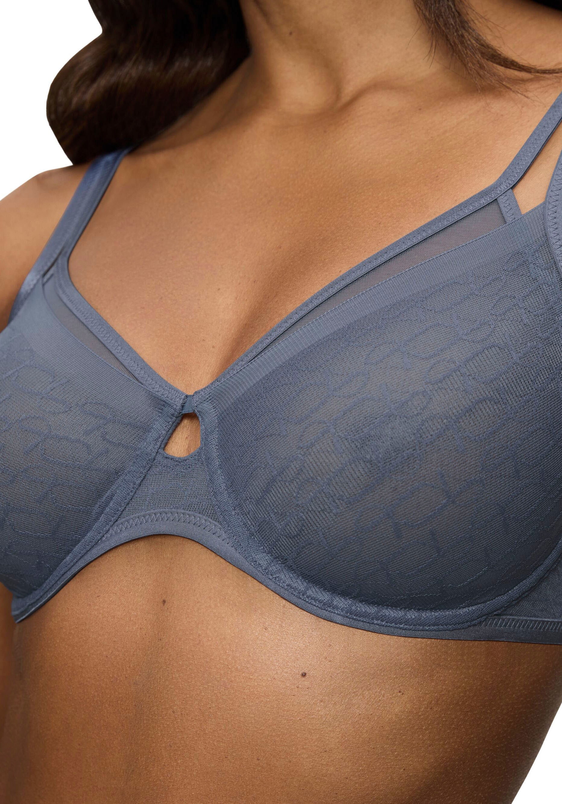 Triumph Minimizer-BH »Signature Sheer W01 EX«, verkleinert die Brust optisch um eine Cup-Größe, Spitze