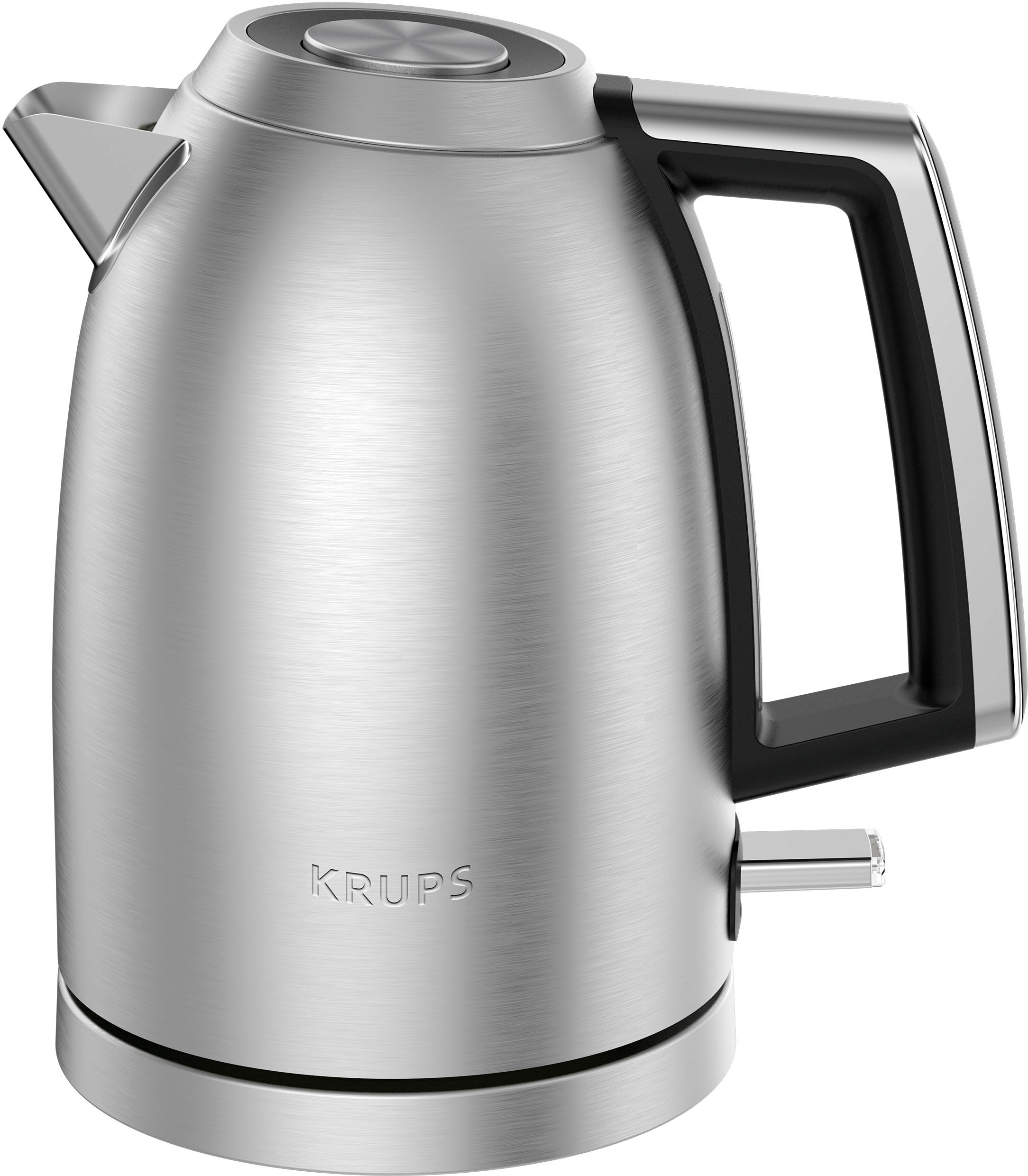 Krups Wasserkocher »BW552D Excellence«, 1,7 l, 2400 W, Auto Shut-Off, 360° drehbarer Sockel, Wasserstand am Griff