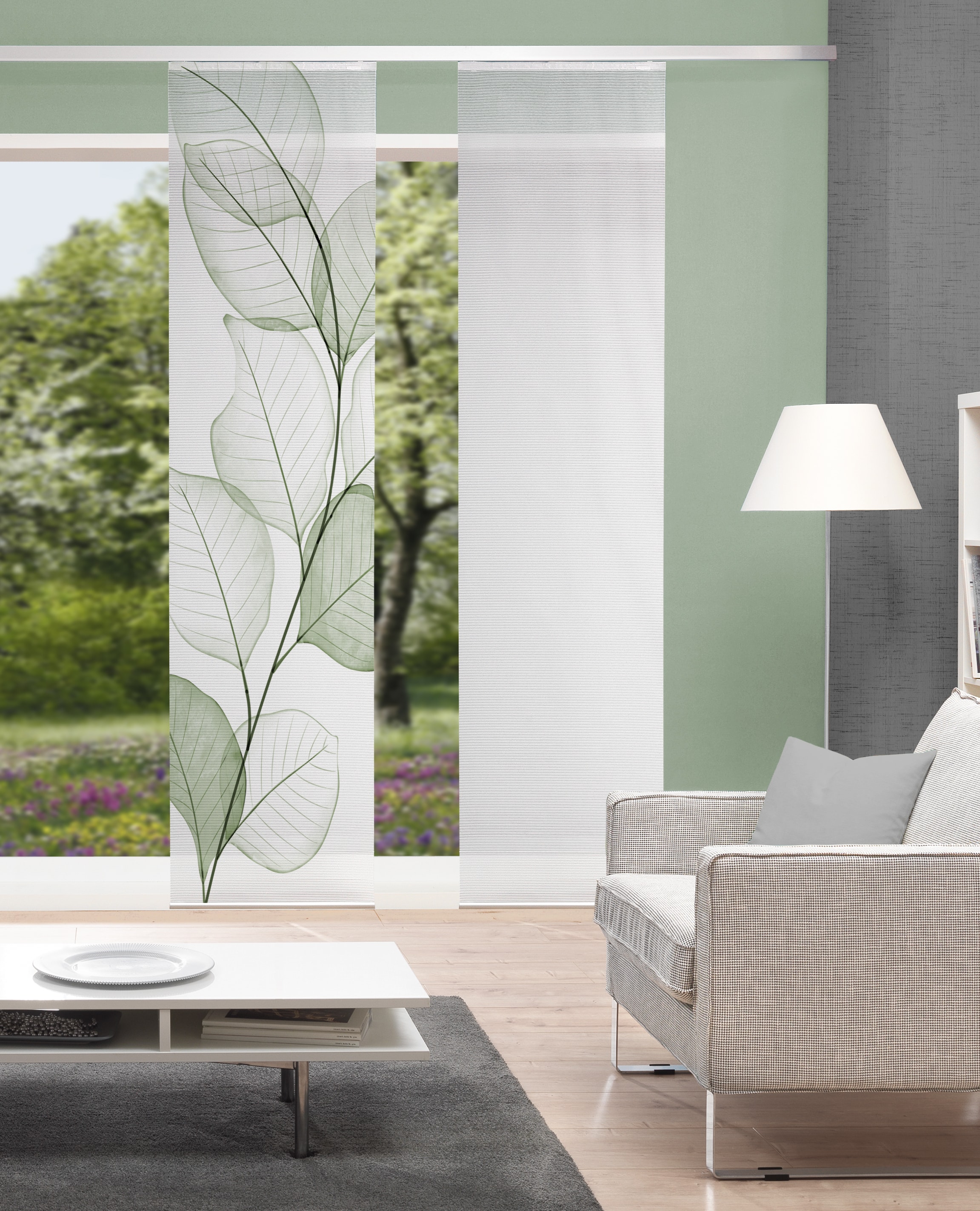 Vision S Schiebegardine »YULE« Paneelwagen 1 Stk. tlg. digital bedruckt