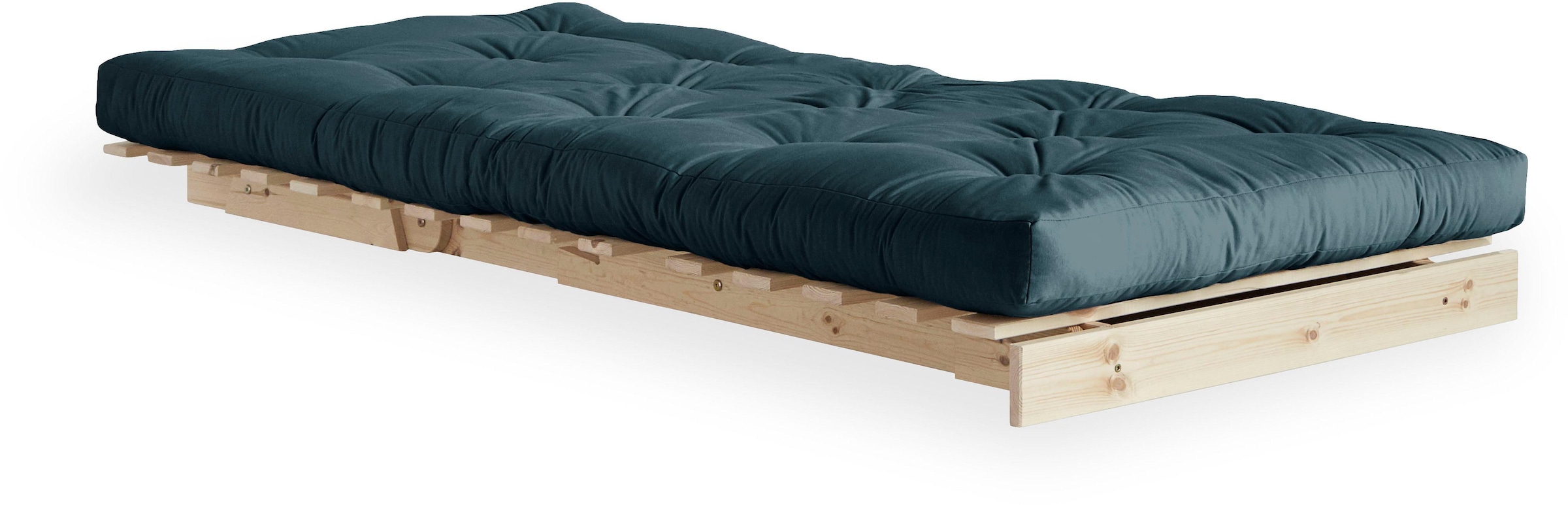 Karup Design Daybett »Roots Schlafsofa, Gästebett, Sofa inkl. Futonmatratze«, Liegefläche 90/140/160 x200 cm, FSC® zertifizierte Kiefer