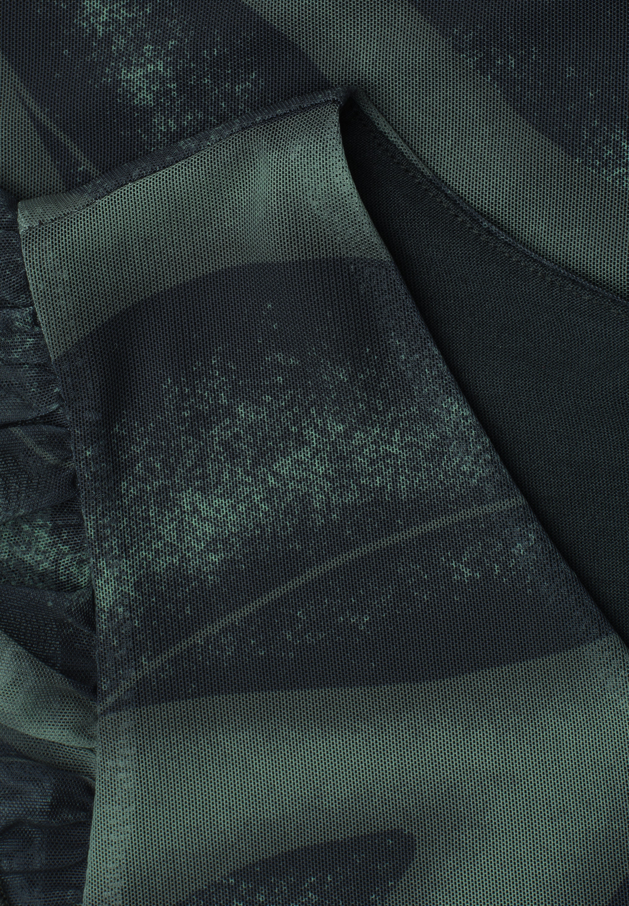 STREET ONE Shirttop Geblümtes Sommertop mit Volant-Details