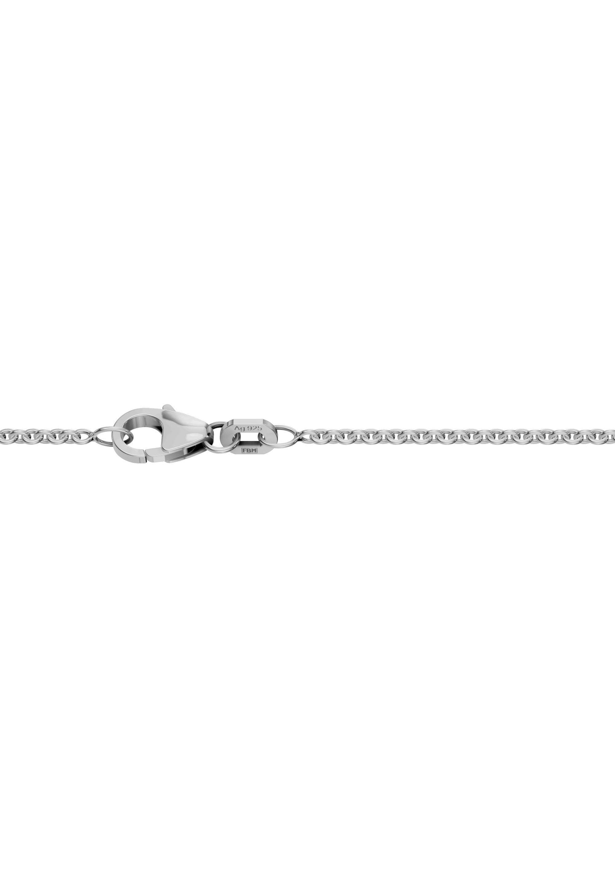 Firetti Collierkettchen »Schmuck Geschenk Silber 925 Rundankerkettengl. in mehreren Breiten«, Made in Germany