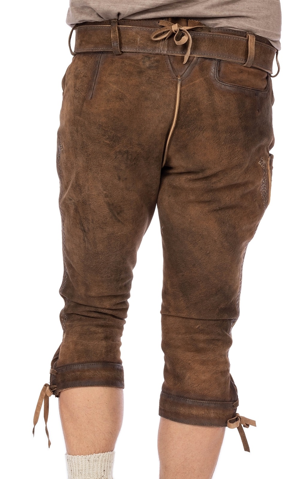 Gwandler Lederhose »Lederhose MICHELBACH-gespeckt«