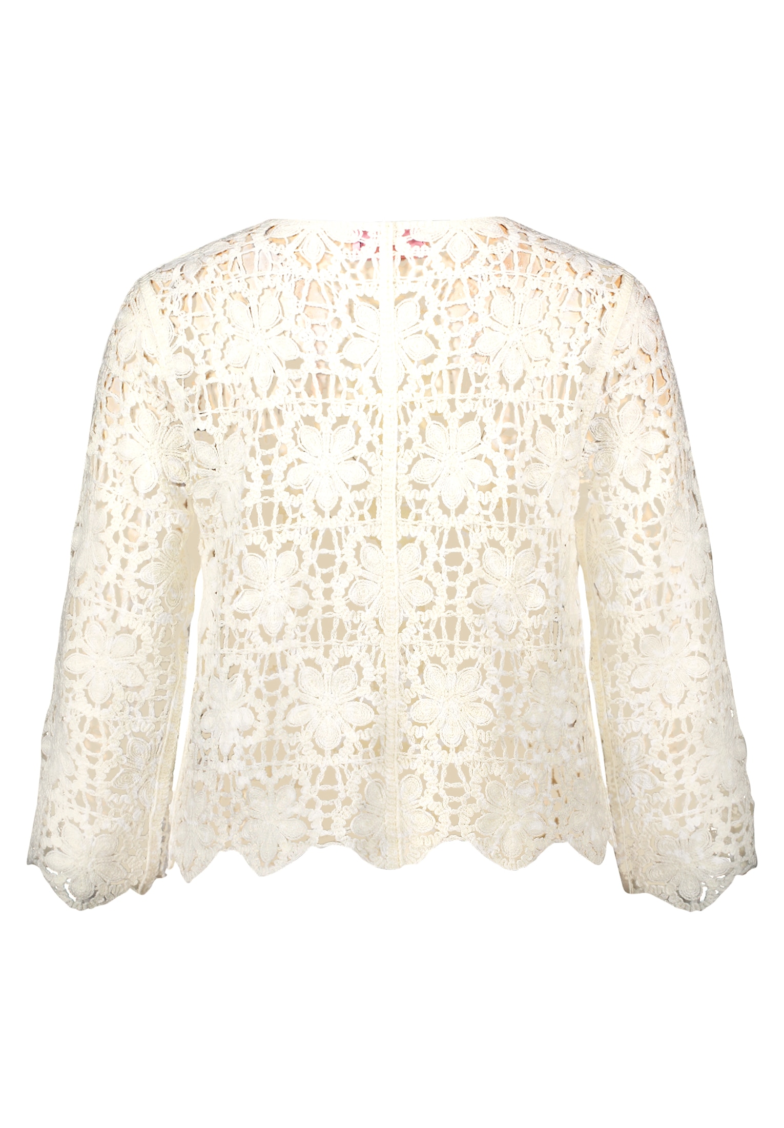 Betty Barclay Rundhalspullover »Lochstrick-Pullover mit U-Boot-Ausschnitt«