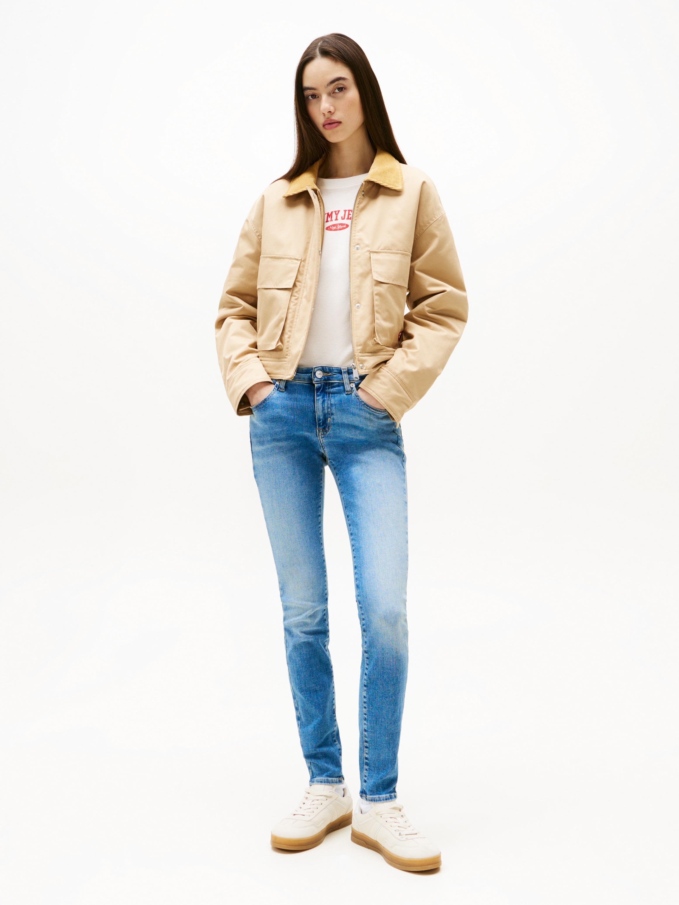 Tommy Jeans Skinny-fit-Jeans »Tommy Jeans - Damenjeans SOPHIE - Low Waist - Skinny Fit«, Röhrenjeans mit niedriger Leibhöhe