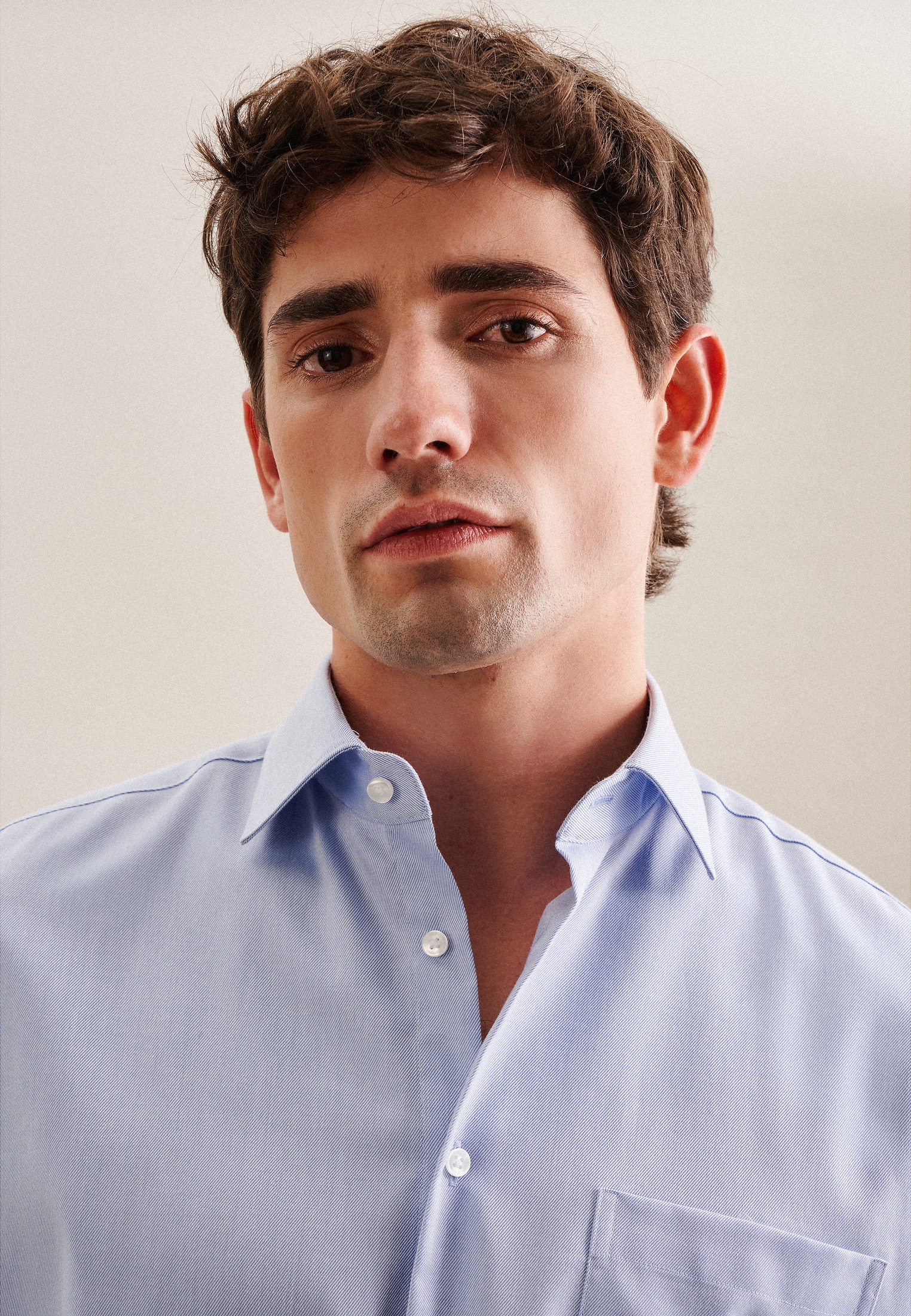 seidensticker Businesshemd »Schwarze Rose« Regular 1/1 Extra lang Kentkragen Uni