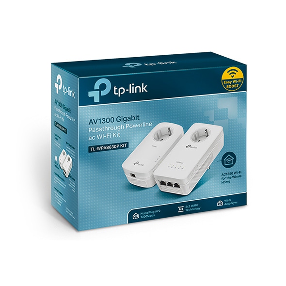 TP-Link WLAN-Repeater »TL-WPA1300P KIT(DE) KIT AV1300 Powerline 2er WLAN AC«