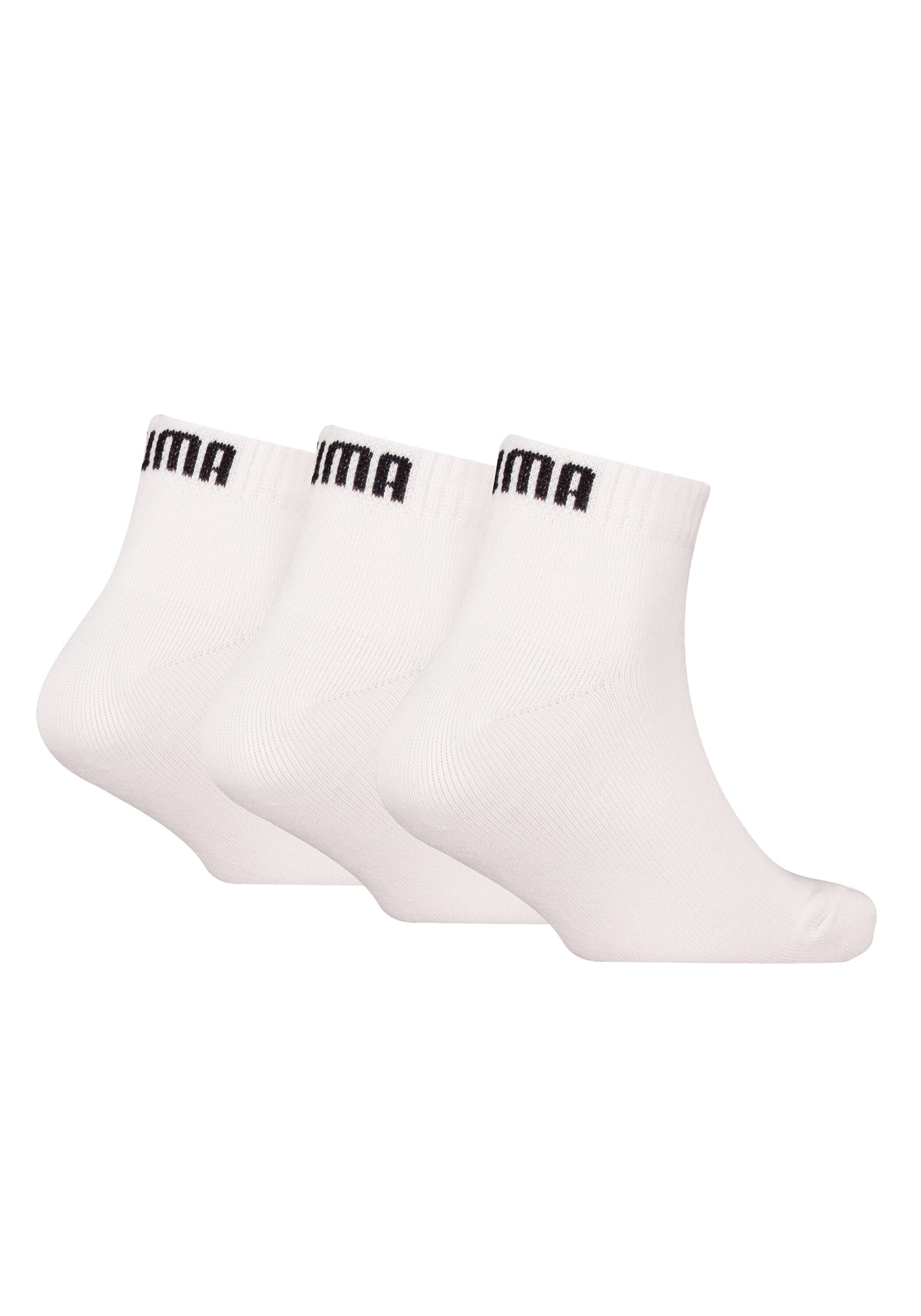 PUMA Sneakersocken »Socken Plain Quarter 3P 3er Pack«