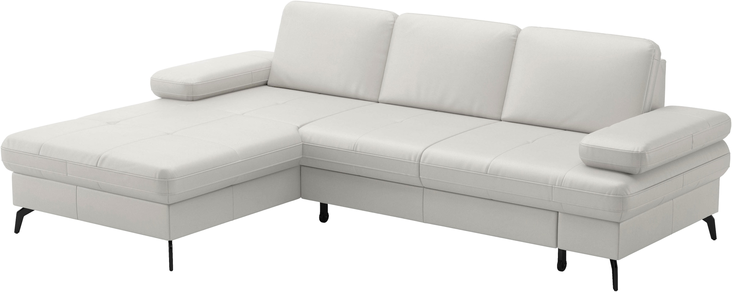 sit&more Ecksofa »Morris Jubi« mit Armteilfunktion & 1 Zierkissen, optional Bettfunktion