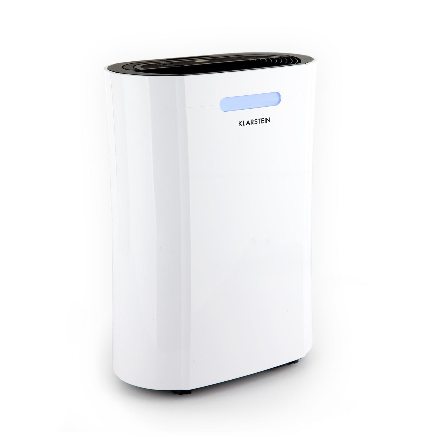 Klarstein Luftentfeuchter 265W 10l/d 135m³/h 25m² DrySelect 37dB weiß