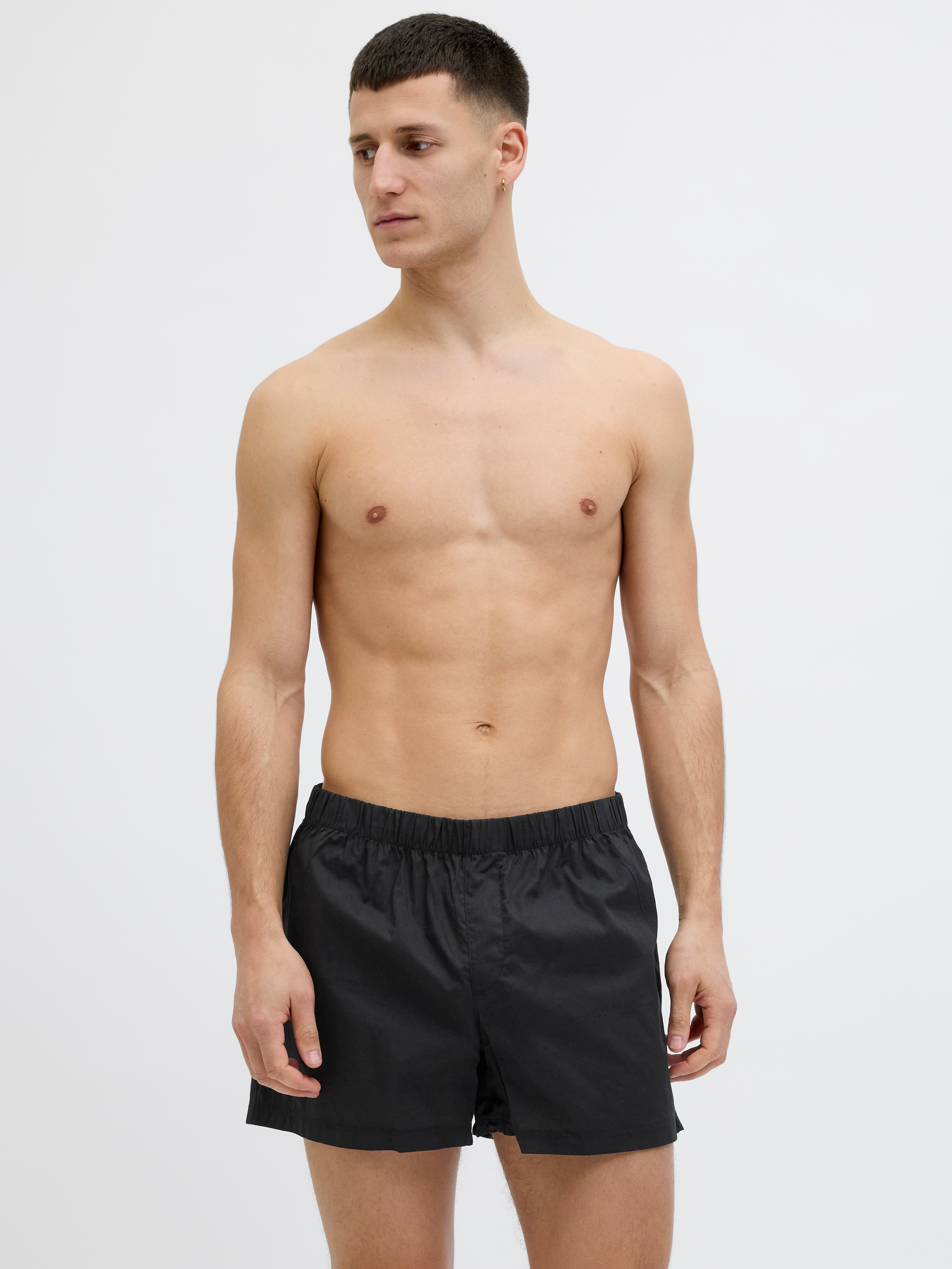 Jack & Jones Boxershorts »JACMILANO WOVEN BOXERS 3 PACK NOOS«, (Packung, 3 St.)