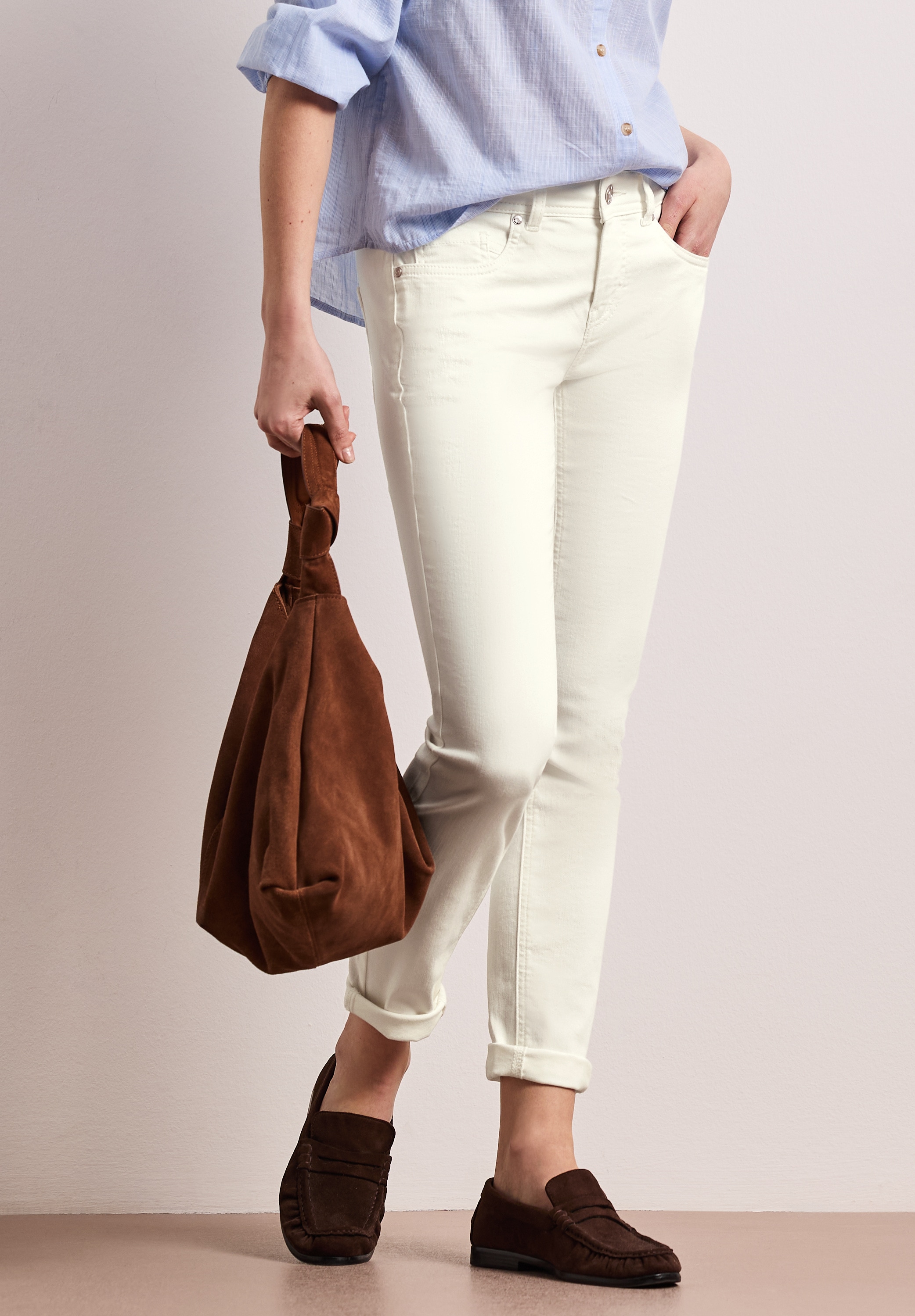 STREET ONE Slim-fit-Jeans »Style Jane« im Five-Pocket Style
