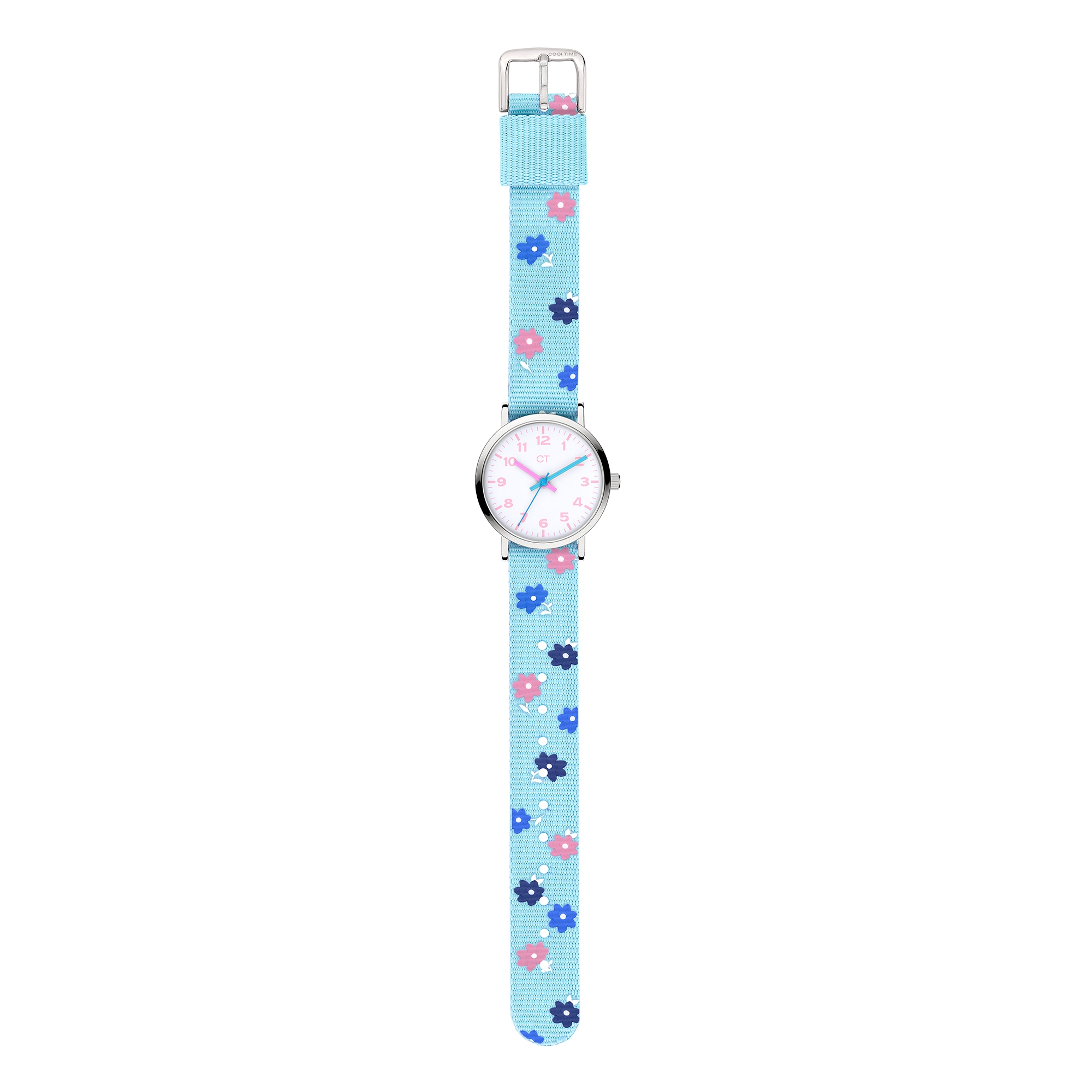 COOL TIME Quarzuhr »The Cool Flower Power« Armbanduhr, Kinderuhr, Mädchen, analog