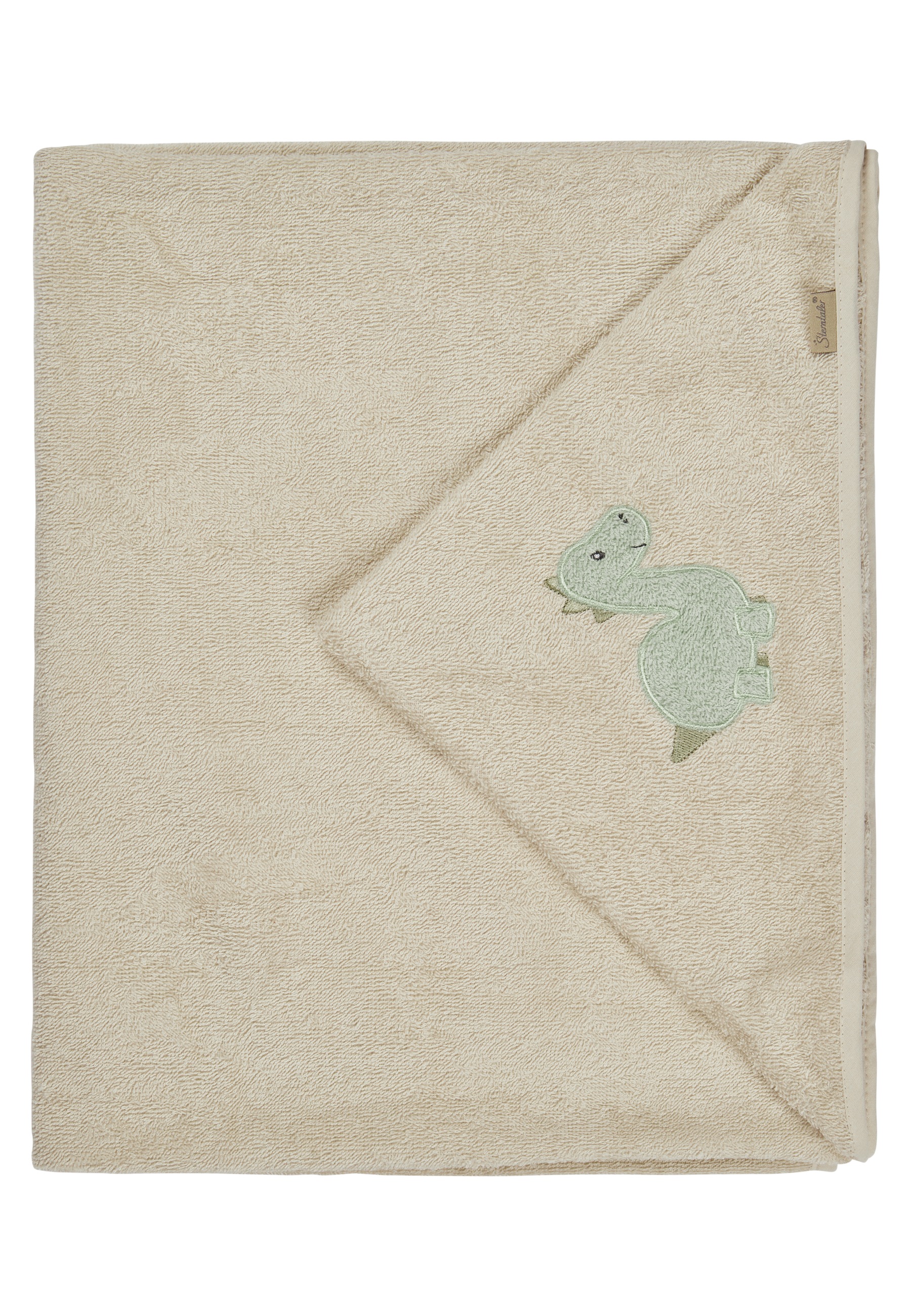 Sterntaler® Kapuzenhandtuch »Kapuzenbadetuch 100x70 cm DINO Rexi«, (1 St.)