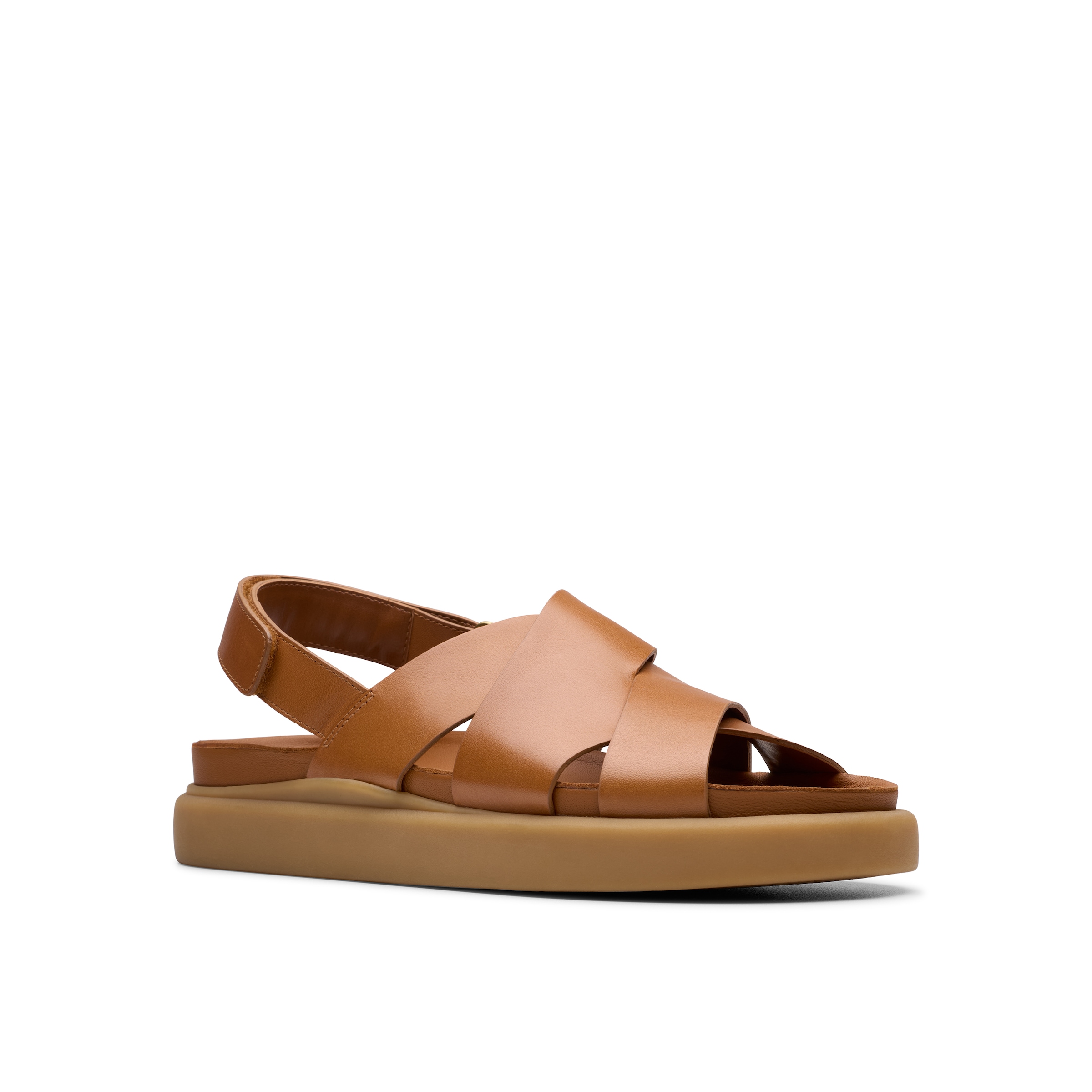 Clarks Sandale »Aristella Sun«, Sling Sandale, Sommerschuh mit Klettverschluss