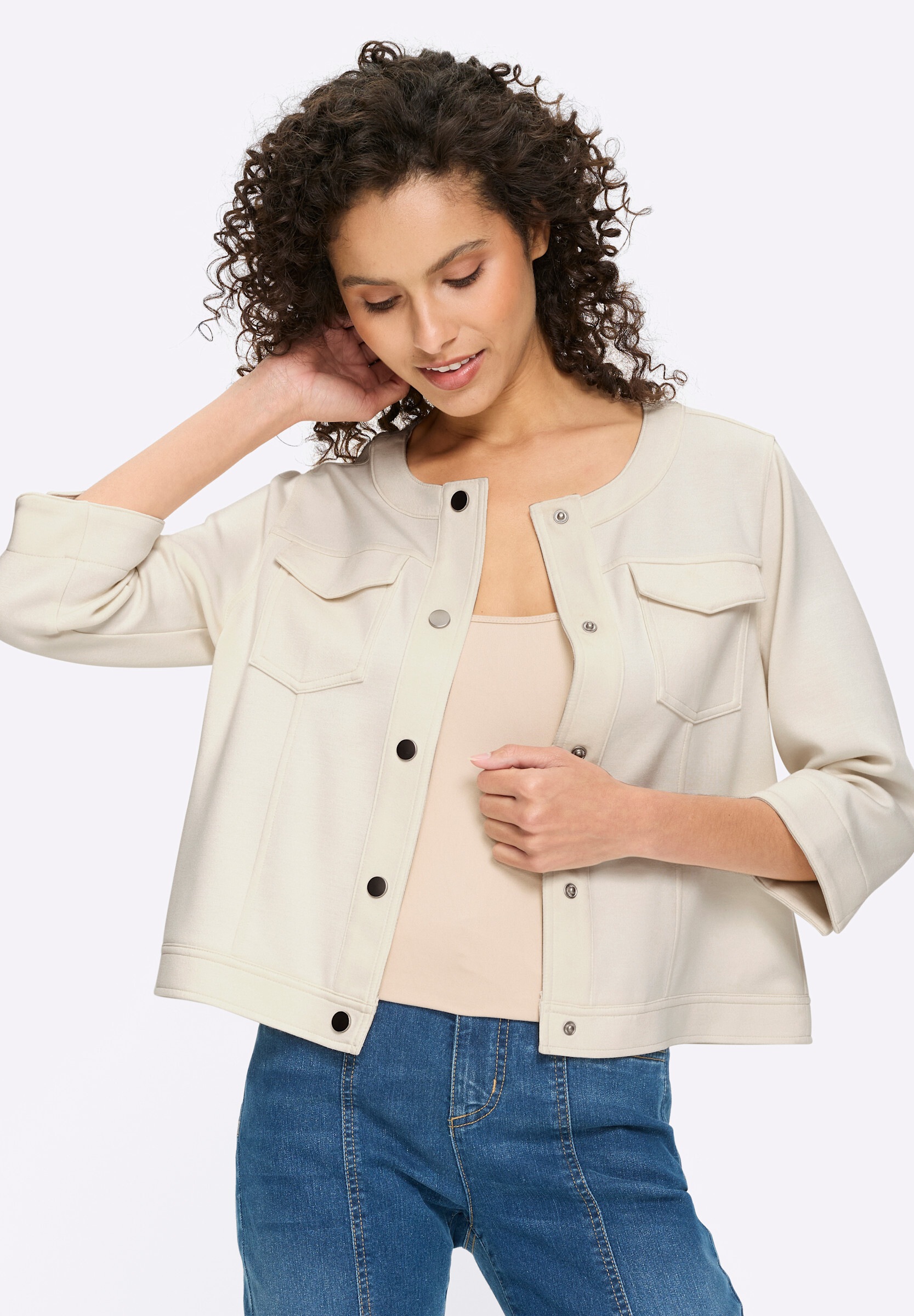 heine Shirtjacke »Shirtjacke Shirtjacke«