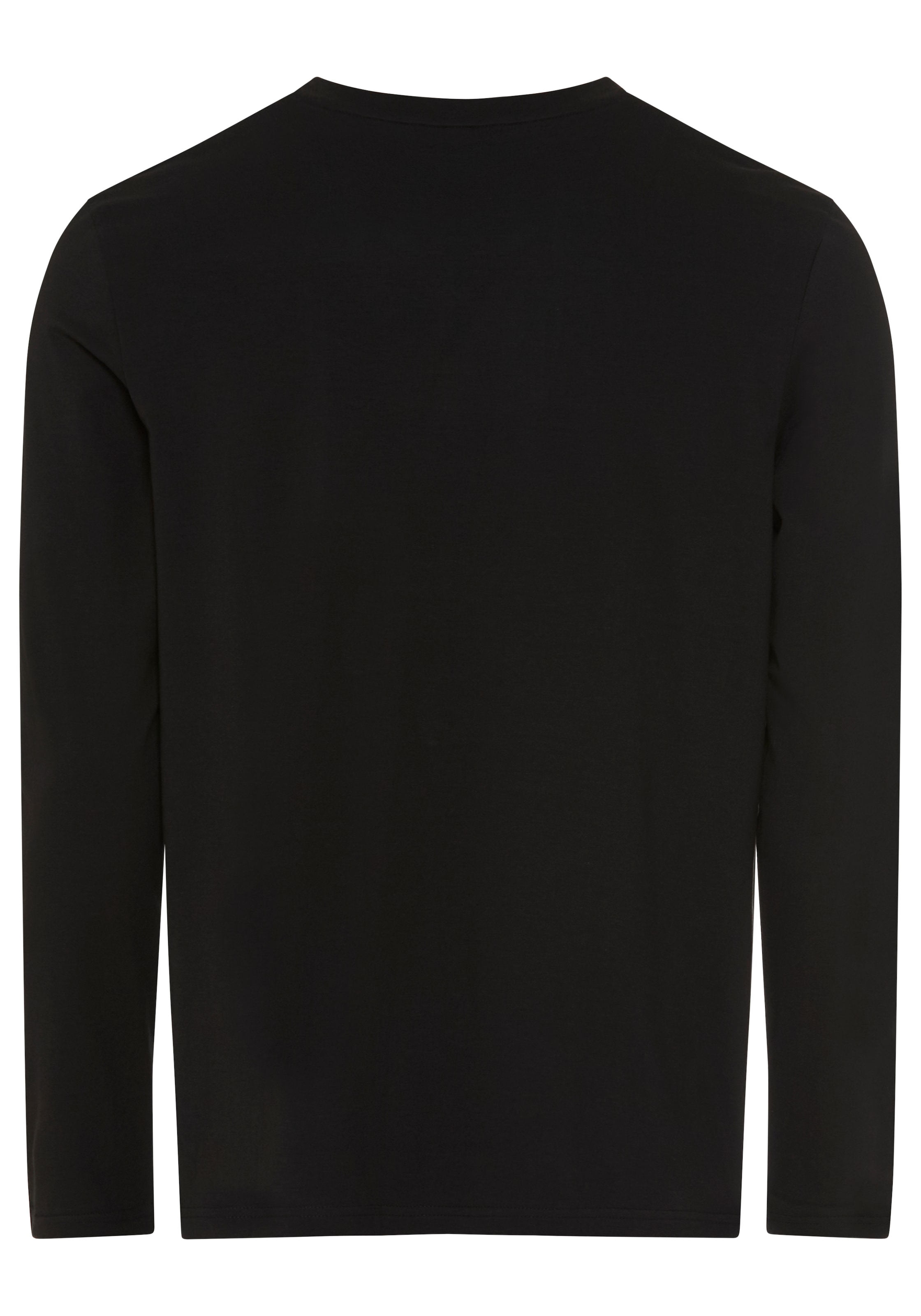 BOSS ORANGE Langarmshirt »TChark« Rundhalsausschnitt, Regular Fit, mit BOSS-Logo