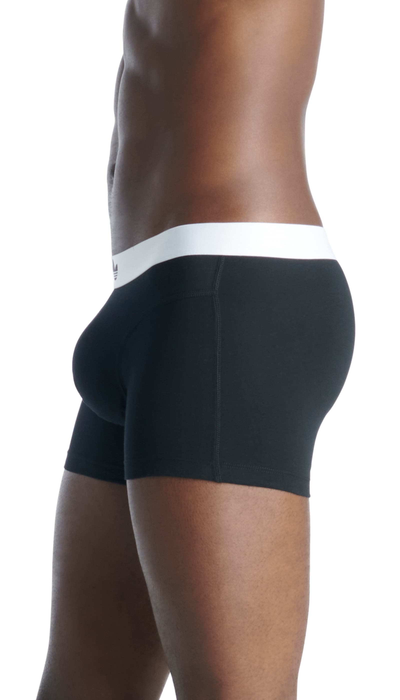 adidas Originals Trunk »Comfort Flex Cotton Body Lines«, (2er Pack), mit kontrastfarbenem Markengummi-Bund