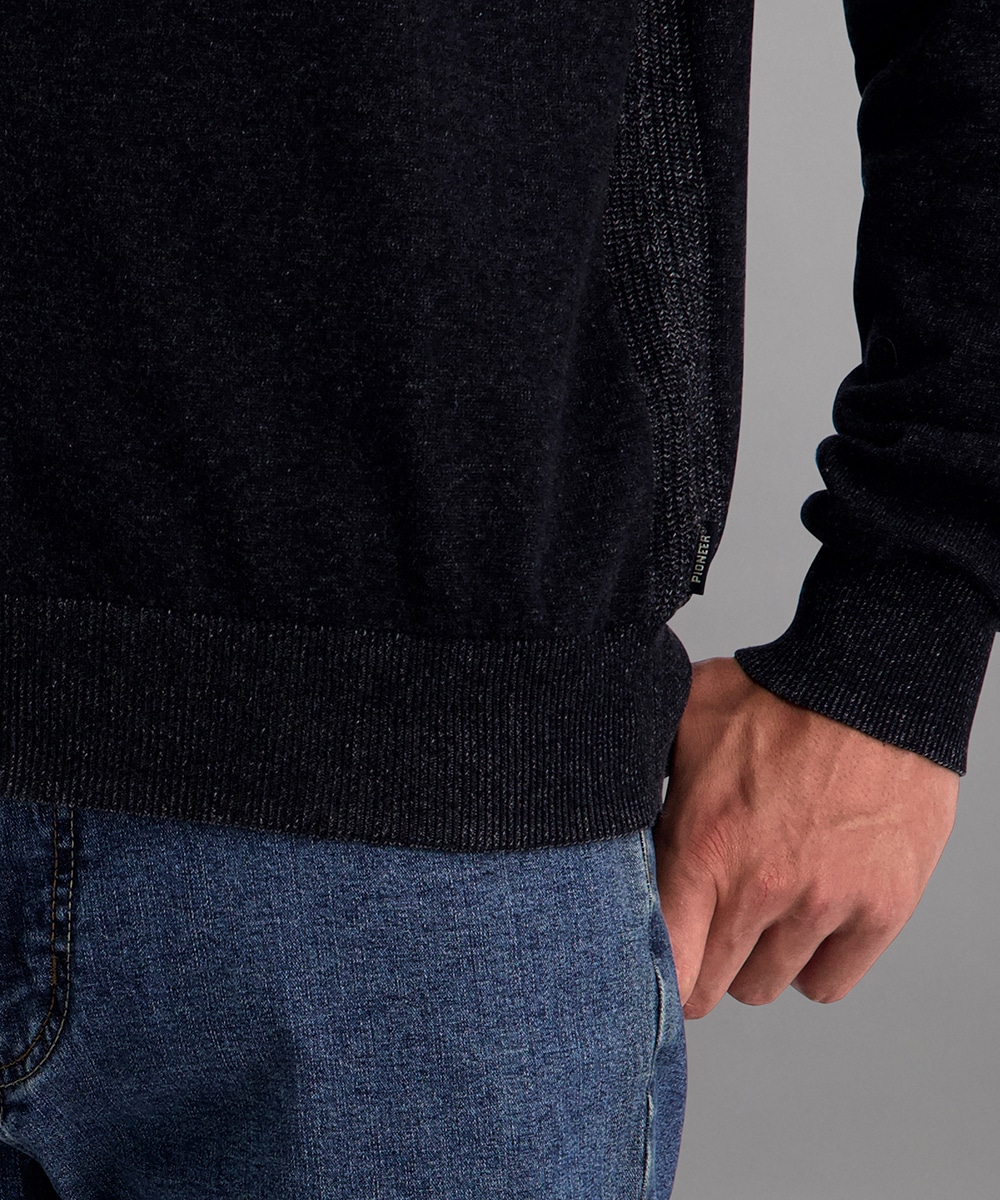 Pioneer Authentic Jeans Strickjacke, aus Baumwolle