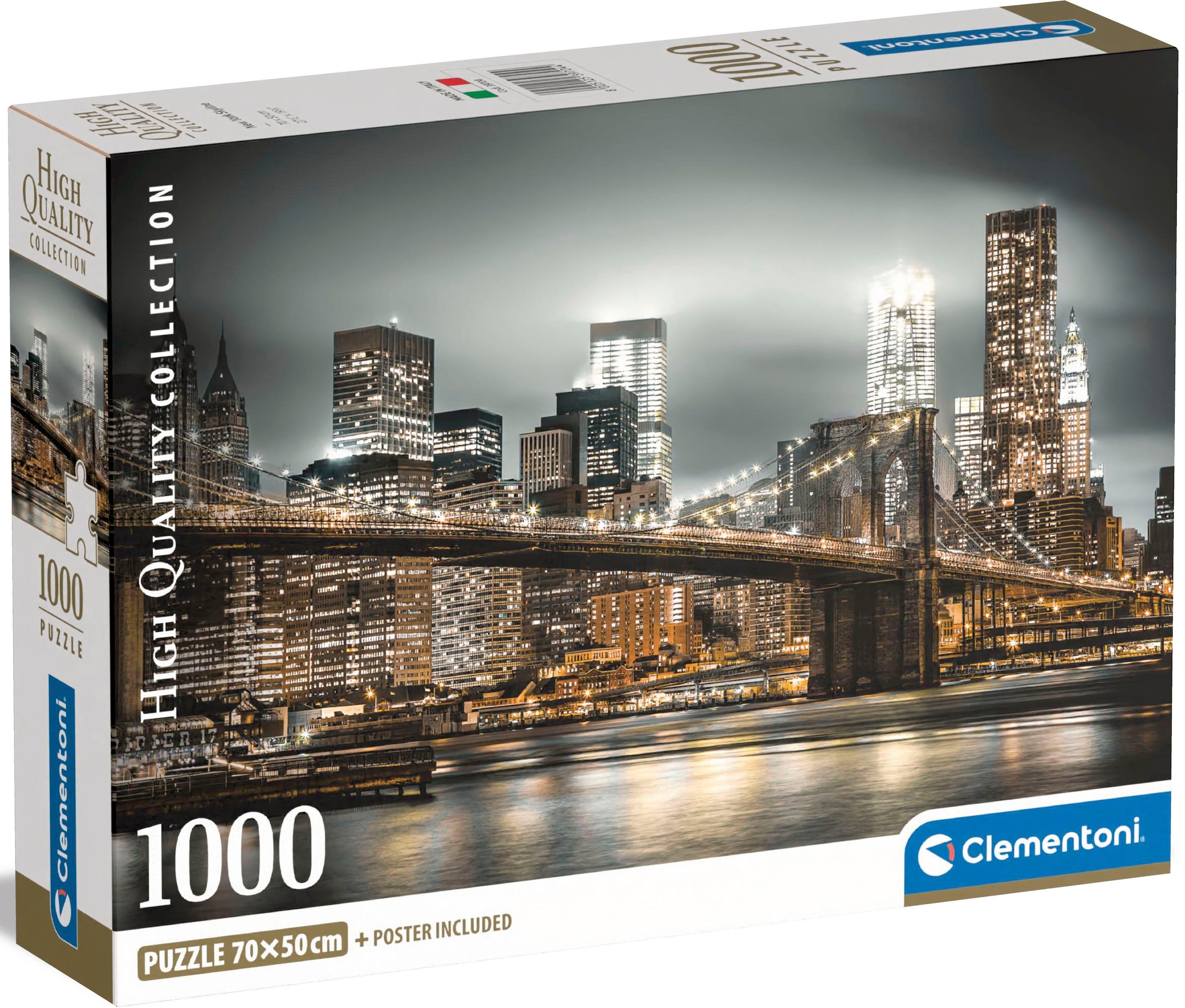 Puzzle »High Quality Collection Compact, New York Skyline«, Made in Europe; FSC® -...