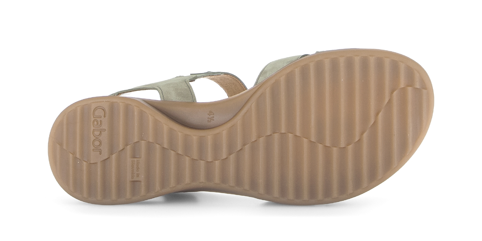 Gabor Keilsandalette »Rhodos«  Sommerschuh, Komfortschuh mit Klettverschlüssen, G-Weite