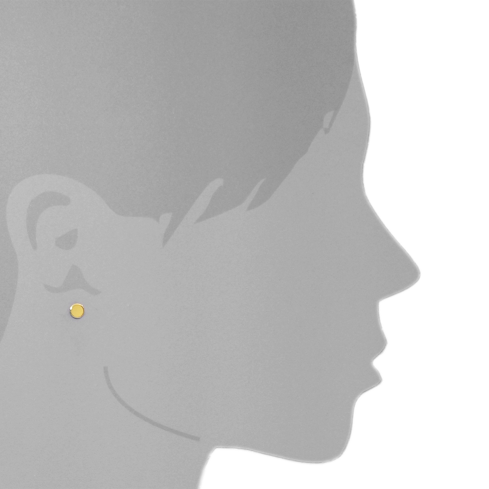 OSTSEE-SCHMUCK Paar Ohrstecker »- Liva - Gold 333/000 -,«