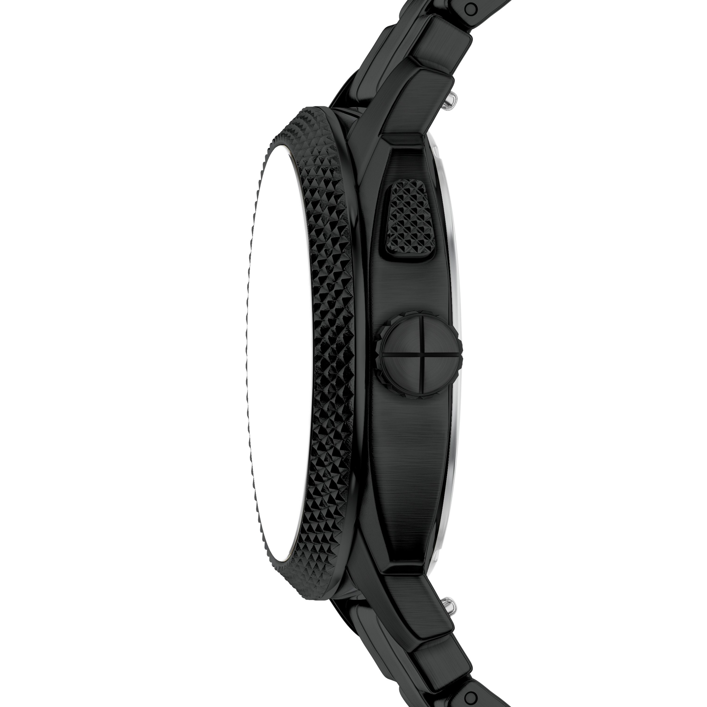 Fossil Quarzuhr »Machine - Big Tic« Armbanduhr, Herrenuhr, Edelstahlarmband, analog, digital
