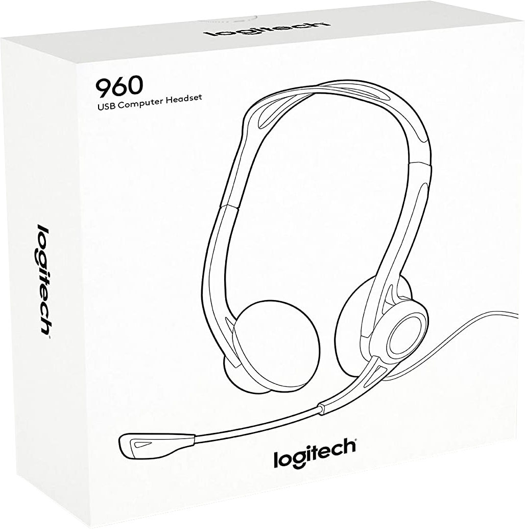 Logitech pc 960 discount headset