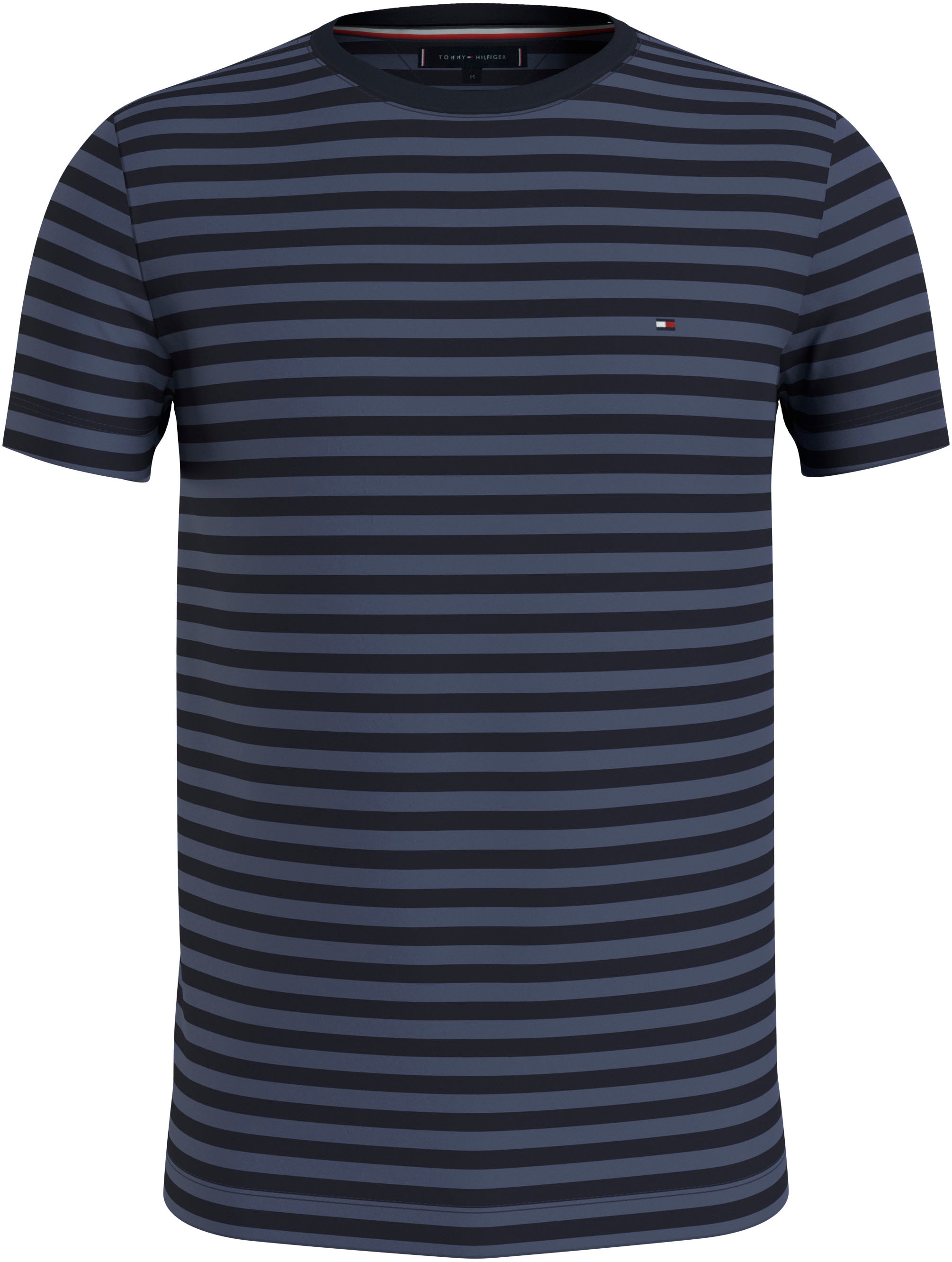 Tommy Hilfiger T-Shirt »STRETCH SLIM FIT TEE«, mit Rundhalsausschnitt