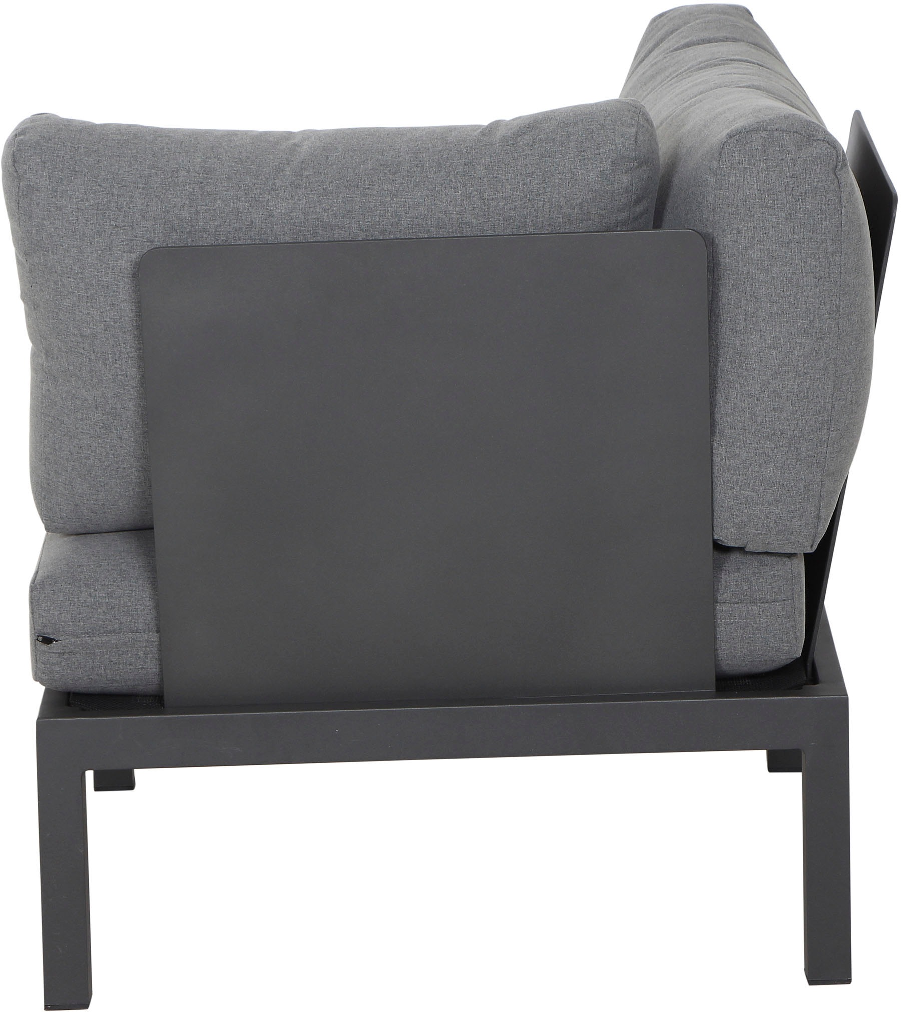 Siena Garden Gartenlounge-Set »Alvida« Set, 15 Stk. tlg. best. aus 2 Sofas, 1 Ecksofa, 1 Tisch und 12 Kissen