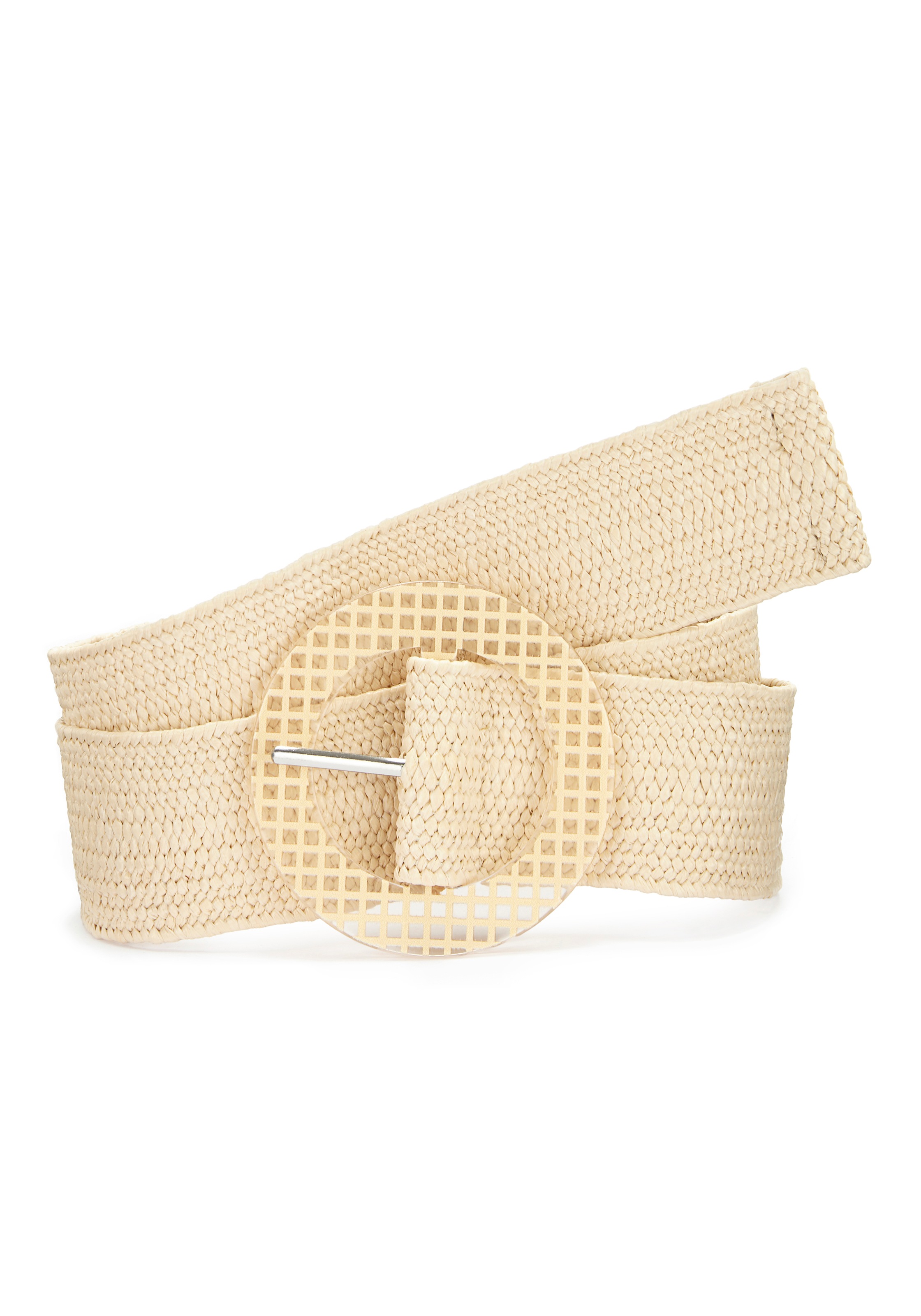 Lascana Damen Taillengürtel »Stretchgürtel in beige, Größe 100