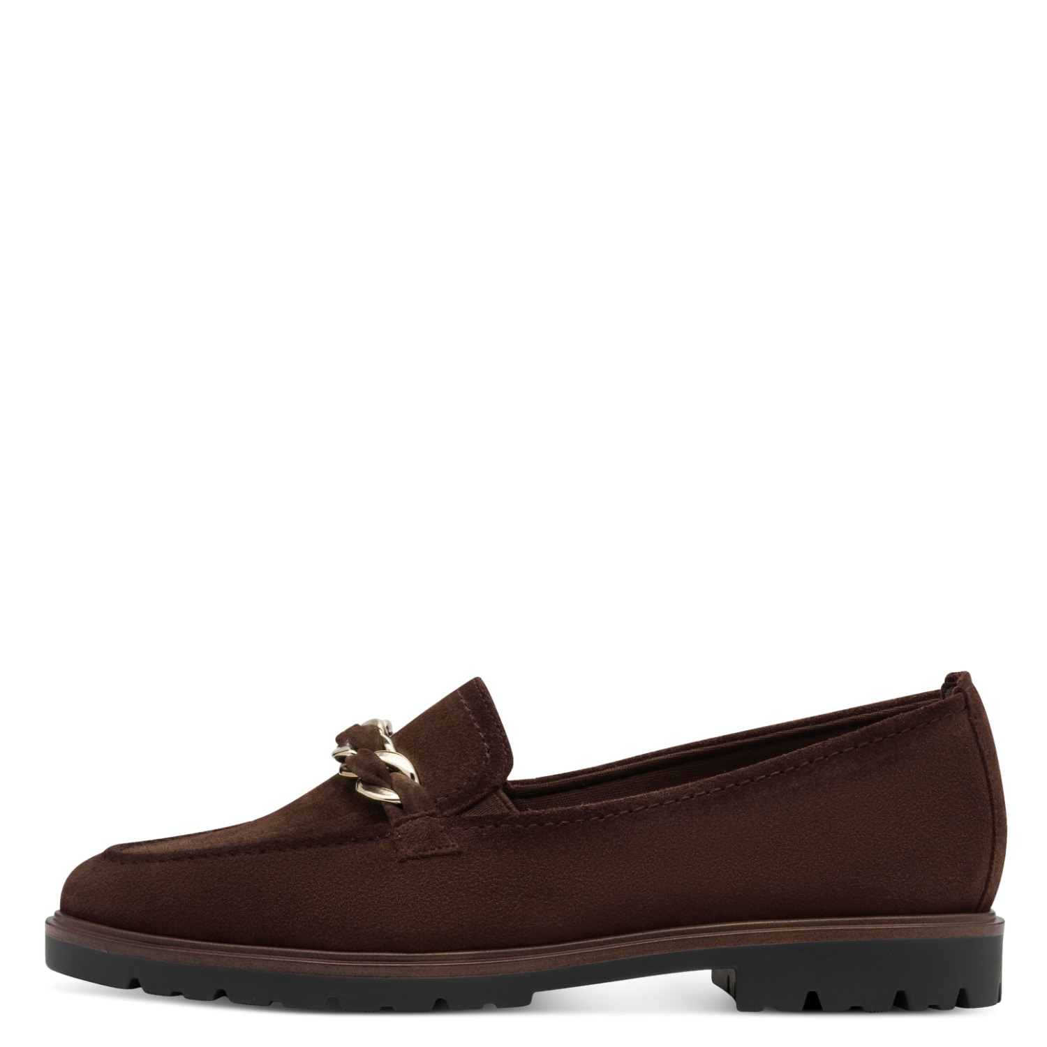 Tamaris Slipper  Loafer, Schlupfschuh, Halbschuh mit modischer Zierkette