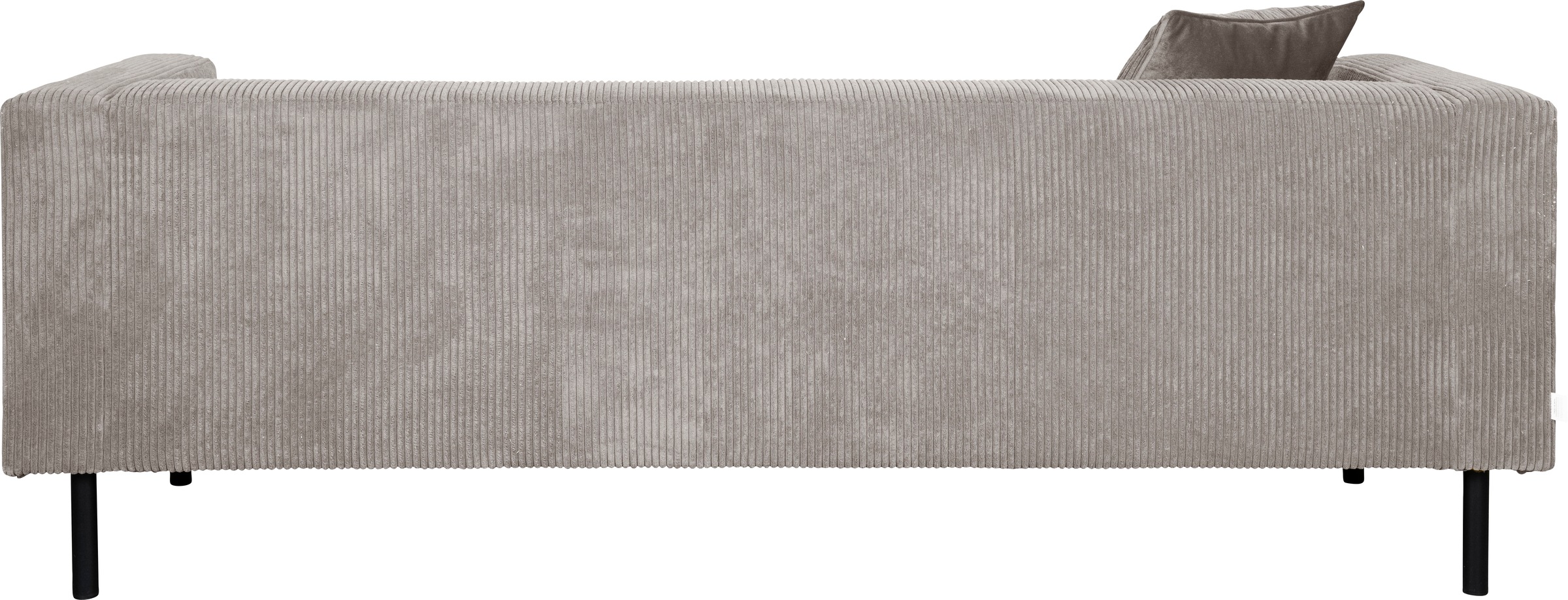 Guido Maria Kretschmer Home&Living 3-Sitzer »Lillibeth Designsofa mit Wellenunterfederung, Maße B/T/H: 218/74/83 cm«, Zierkissen als Wendekissen, Bezug Samtoptik oder Cord
