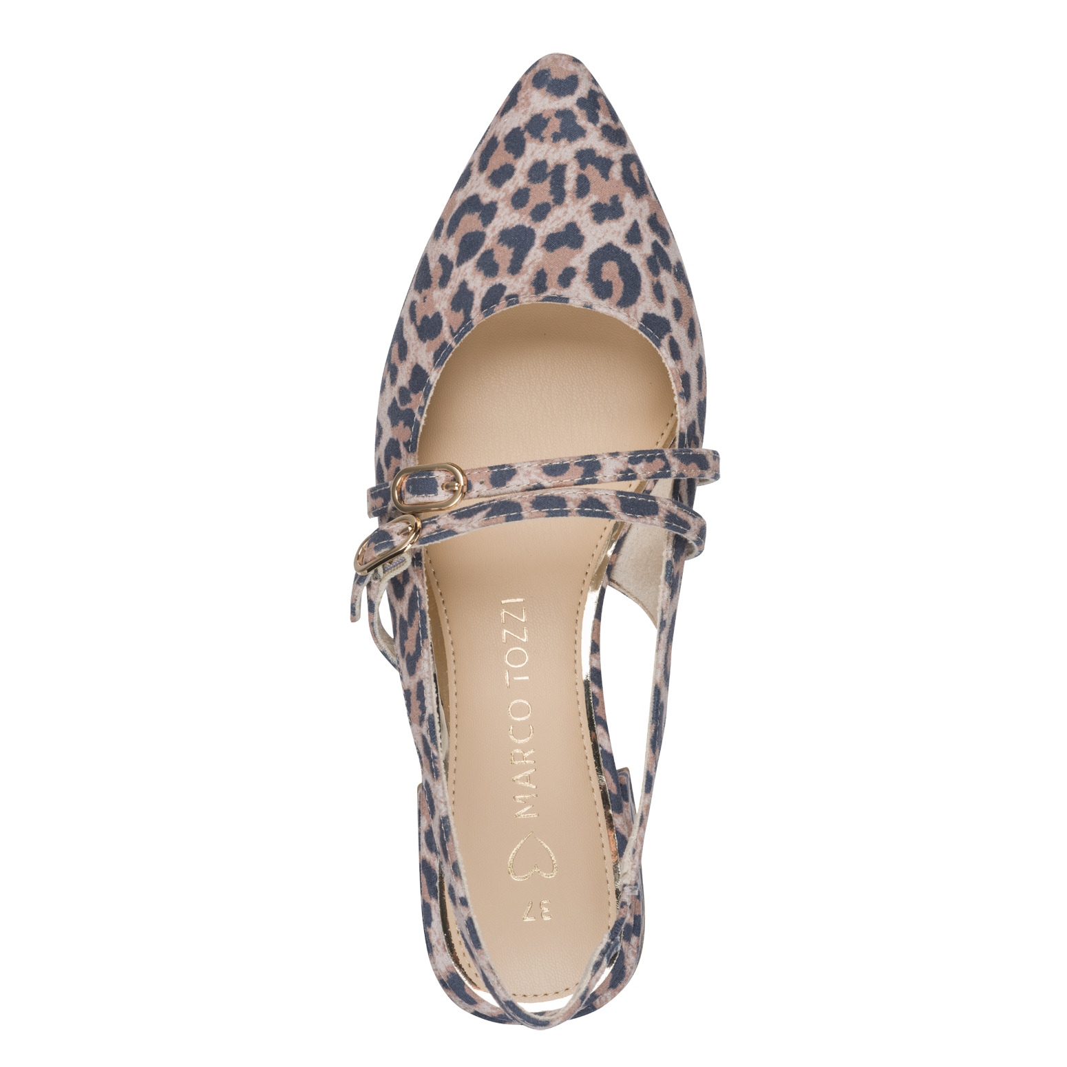 MARCO TOZZI Slingpumps  Blockabsatz, Businessschuh mit verstellbaren Schnallen