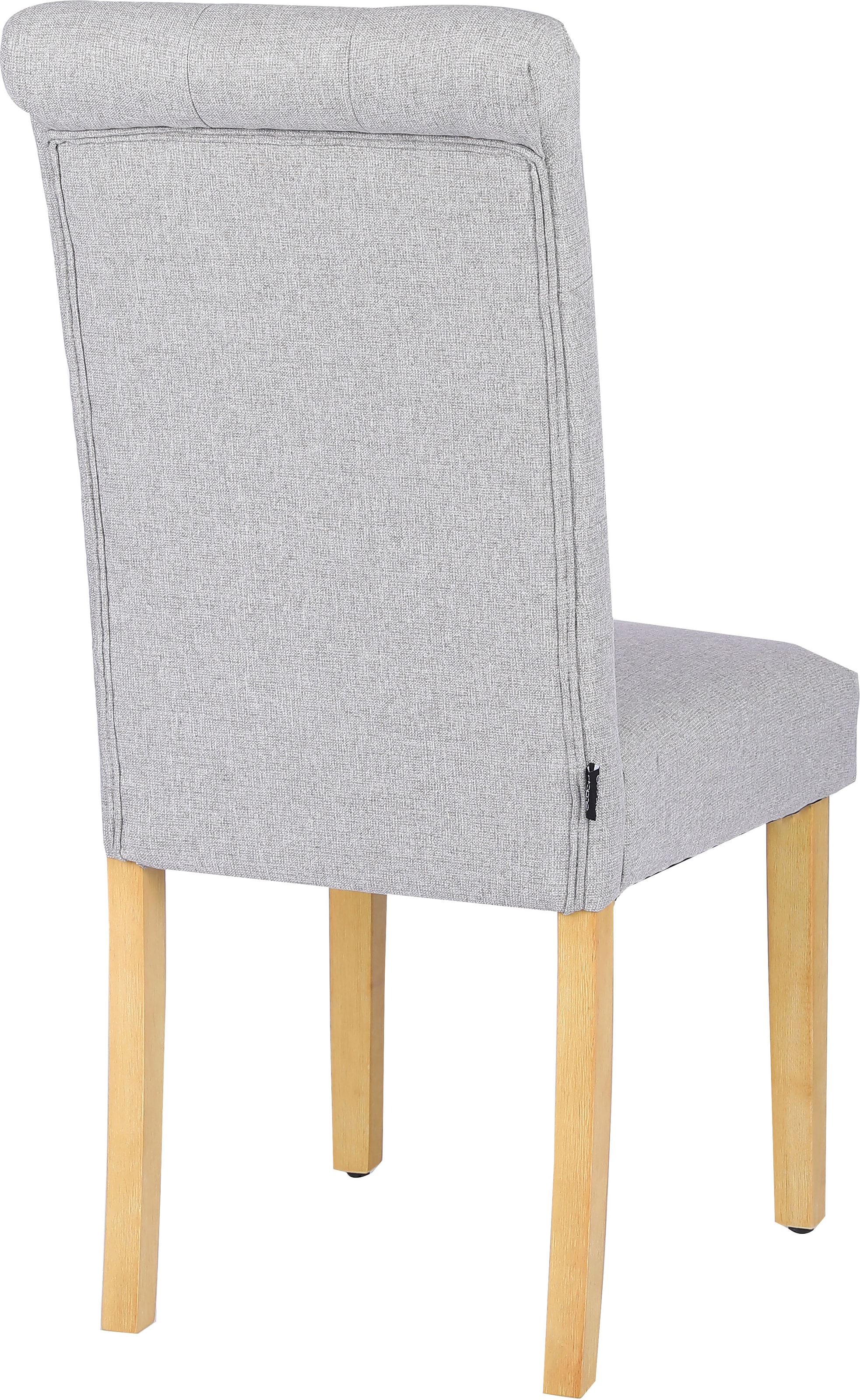 Home affaire Esszimmerstuhl »Liao, TOPSELLER!, 2er-Set«, (Set), pflegeleichter Webstoff Bezug, Knopfheftung, Sitzhöhe ca. 51 cm