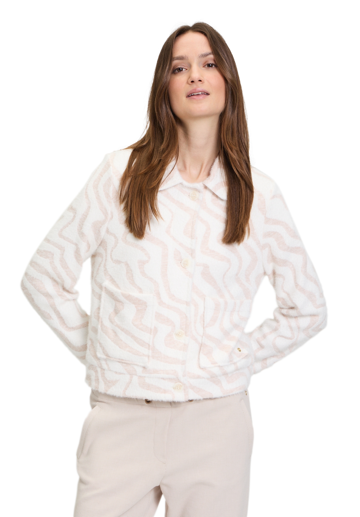 Betty&Co Outdoorjacke »Casual-Jacke langarm«